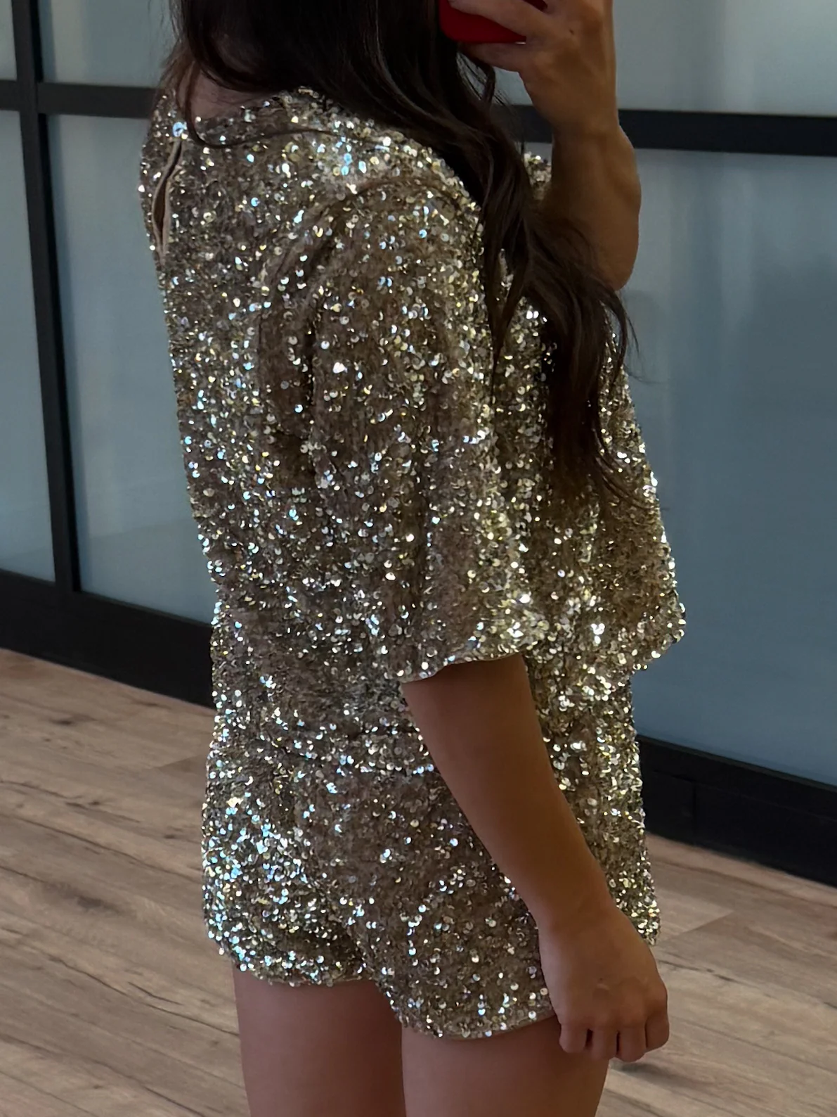All The Shine Sequin Top - Image 5