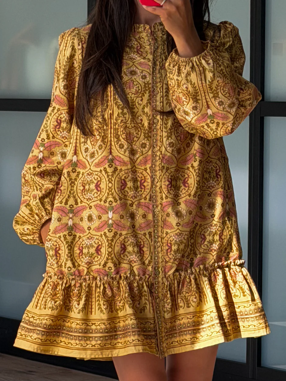 Aurelia Buttoned Dress - Image 2