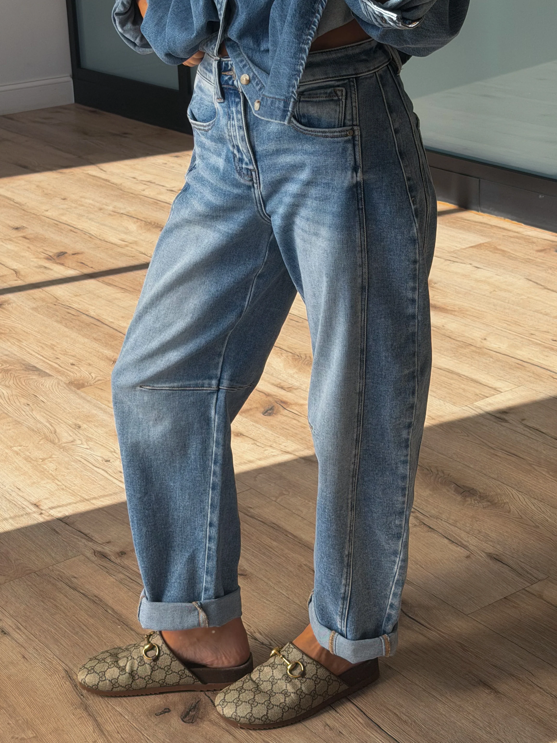 Maddox Barrel Jeans | +Plus Available - Image 2