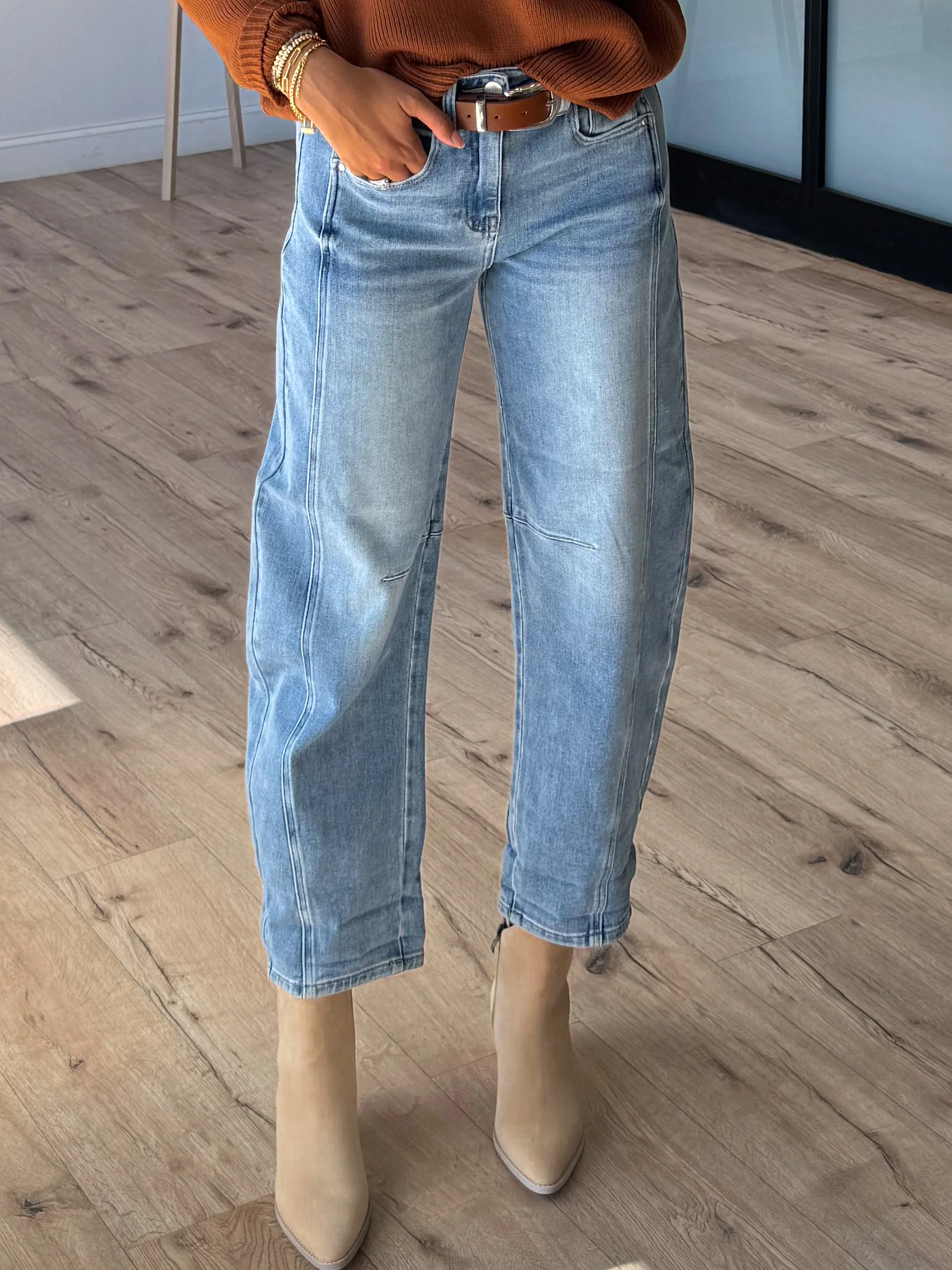 Maddox Barrel Jeans | +Plus Available - Image 5