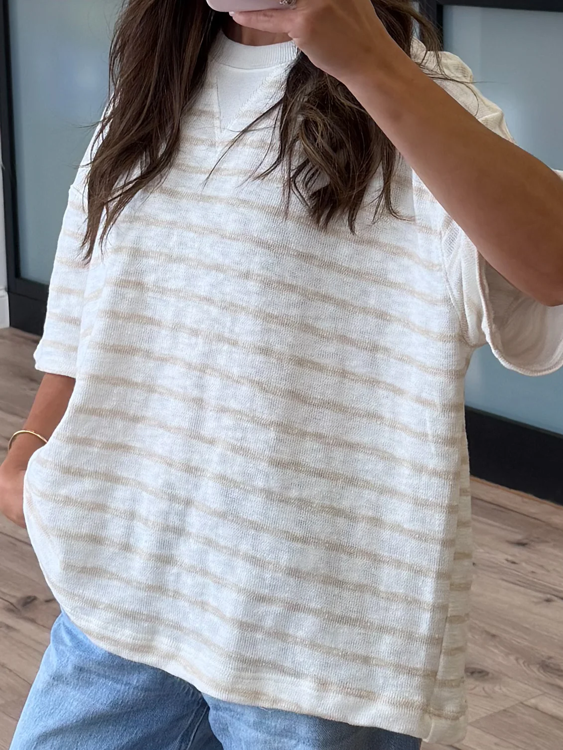 Boat Day Boyfriend Tee | Sand - Image 4