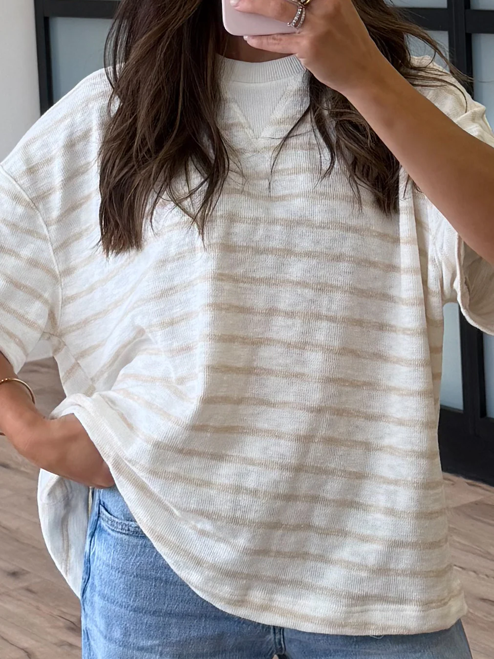 Boat Day Boyfriend Tee | Sand - Image 5