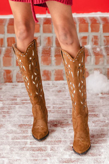 Bronco Western Boots | Brown Suede | FINAL SALE - Image 6