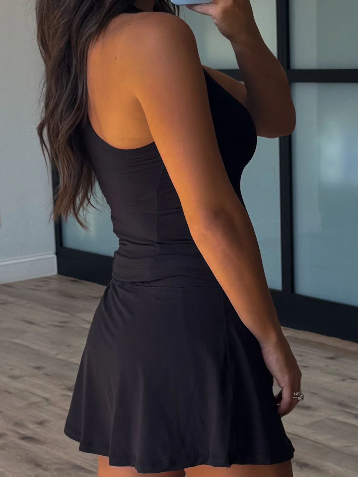 Butter Soft Active Skort | Black | +Plus Available - Image 5