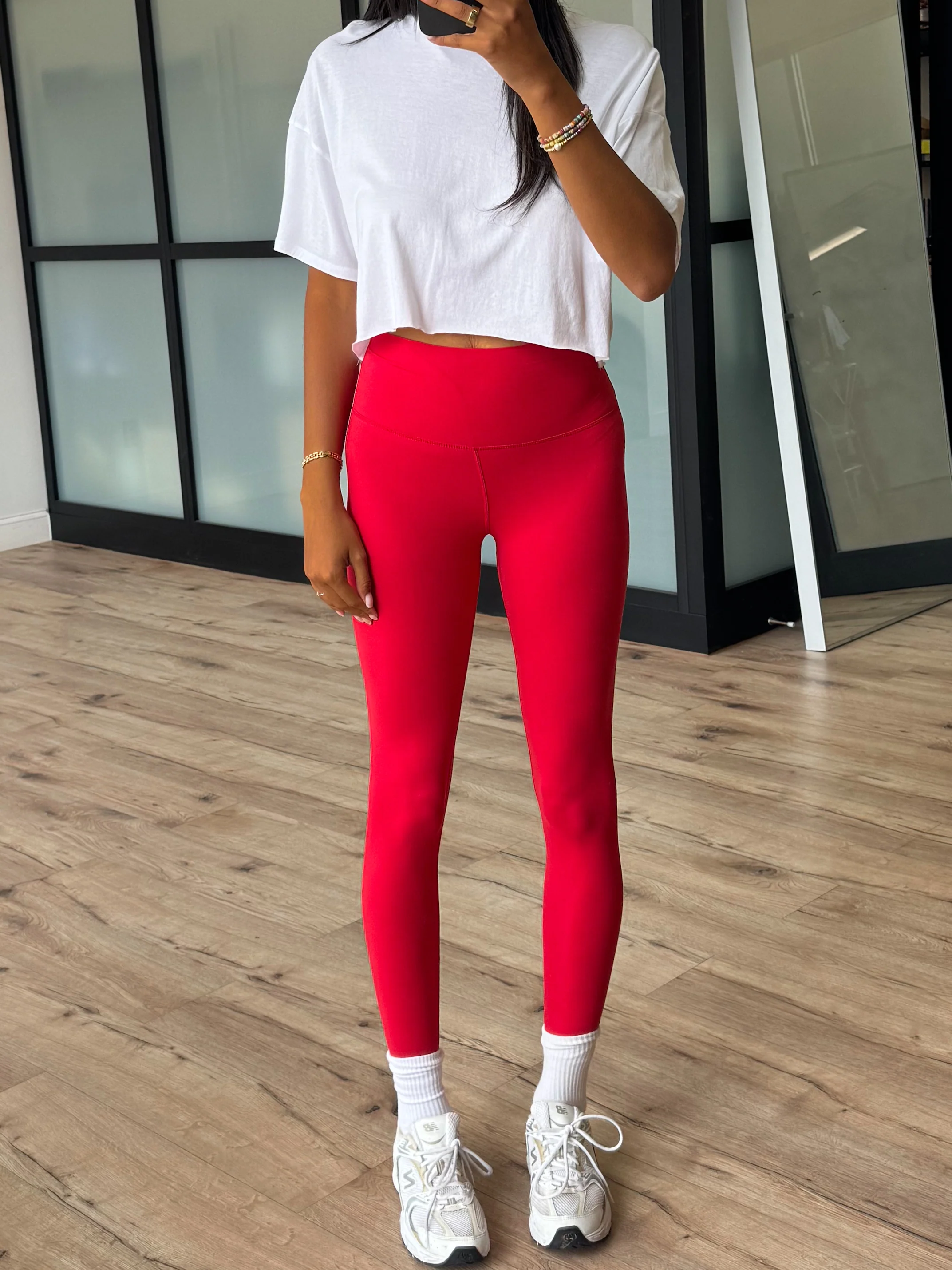 Butter Soft Leggings 2.0 | Red | +Plus Available | RESTOCK - Image 10