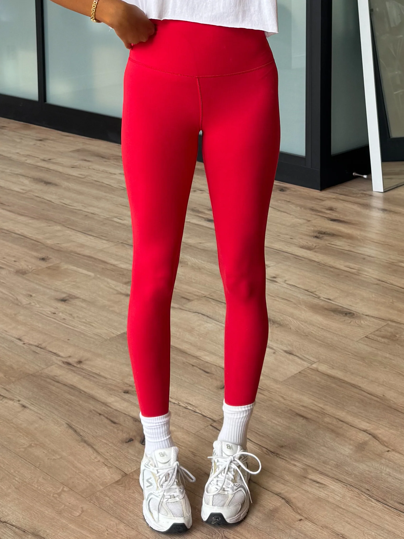 Butter Soft Leggings 2.0 | Red | +Plus Available | RESTOCK - Image 6