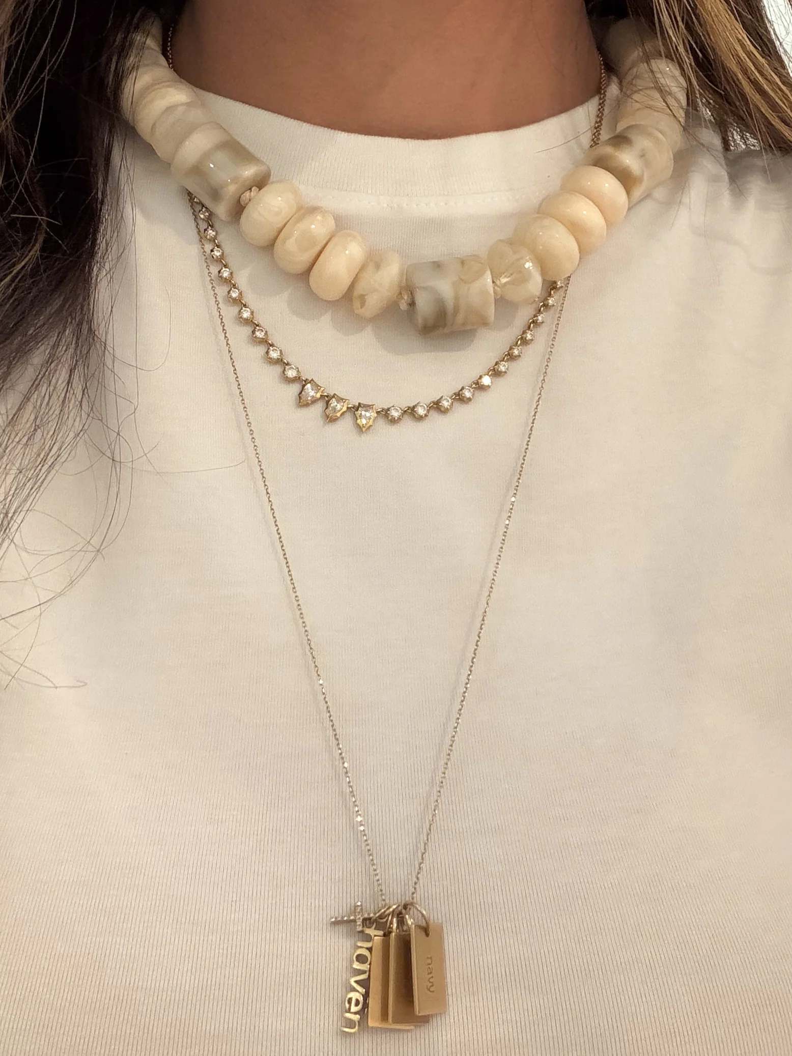 Calira Beaded Necklace | 3 Colors Available - Image 3