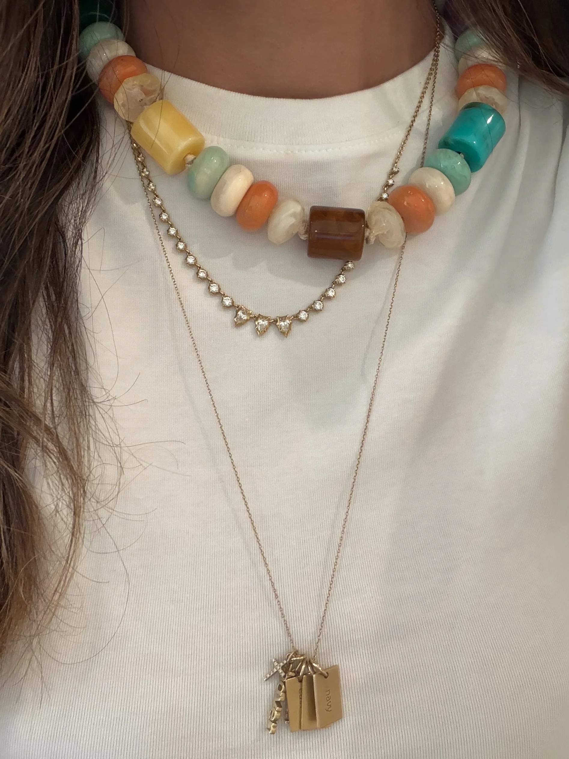 Calira Beaded Necklace | 3 Colors Available - Image 4