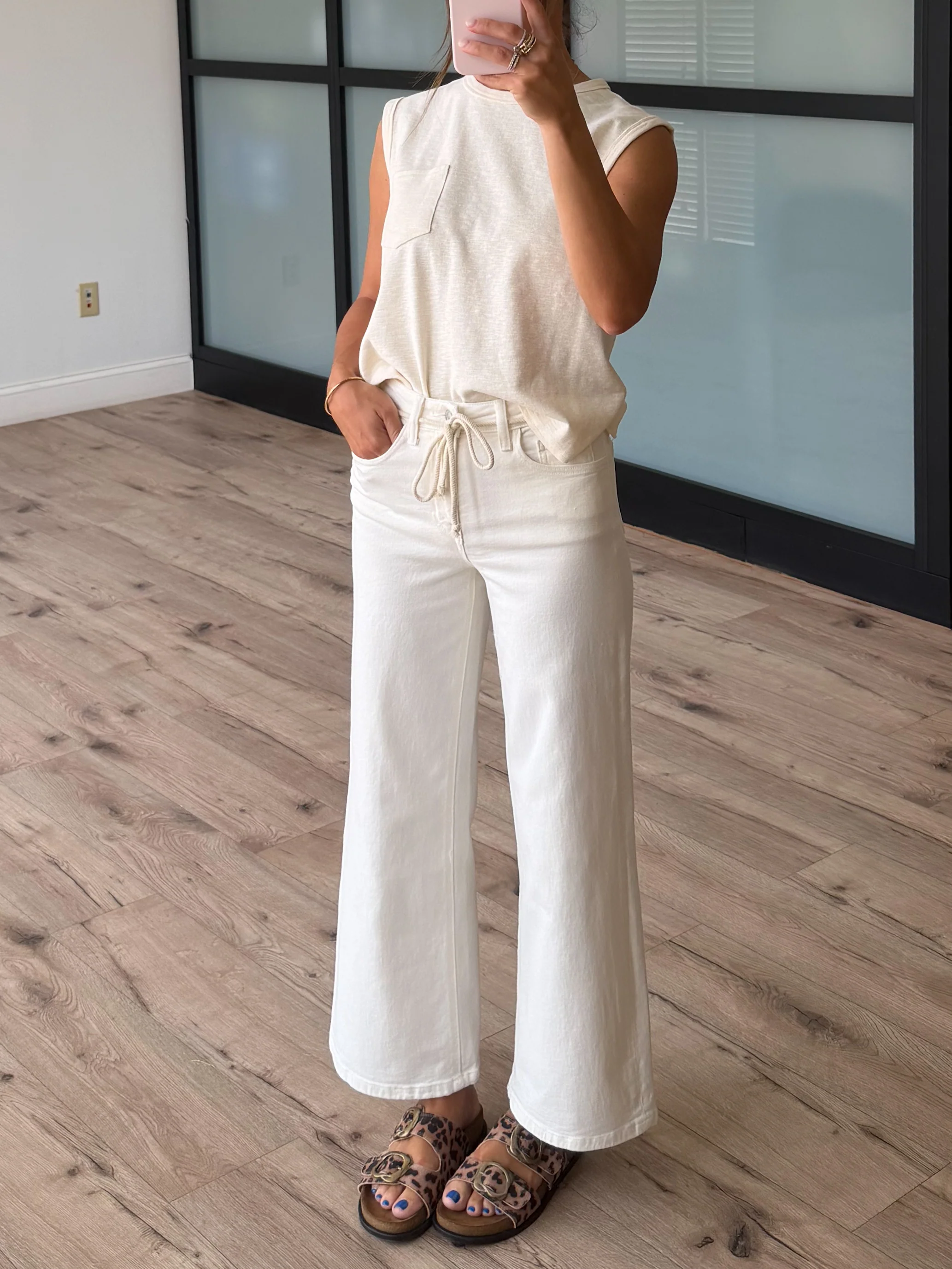 Slub Pocket Tank - Image 3