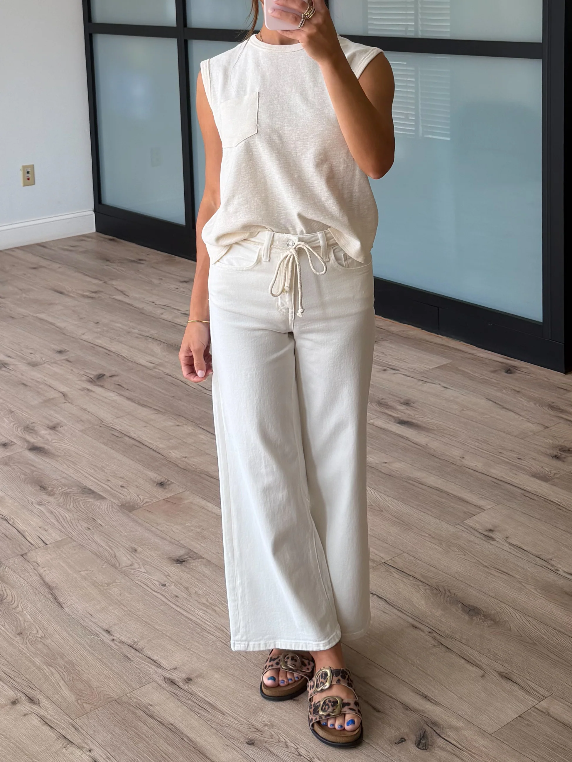 Slub Pocket Tank - Image 4