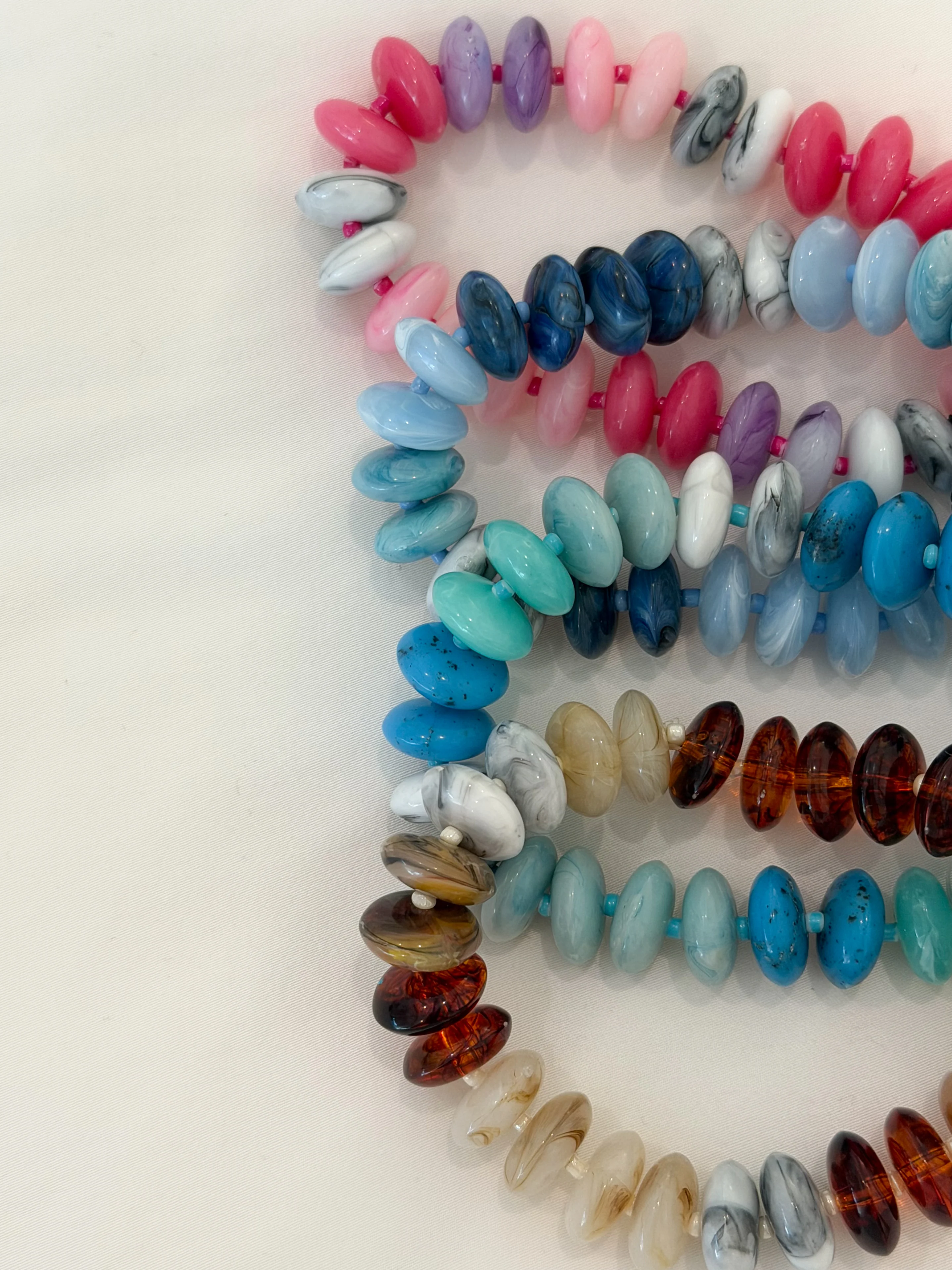 Color Splash Beaded Bracelet | 4 Colors Available - Image 2