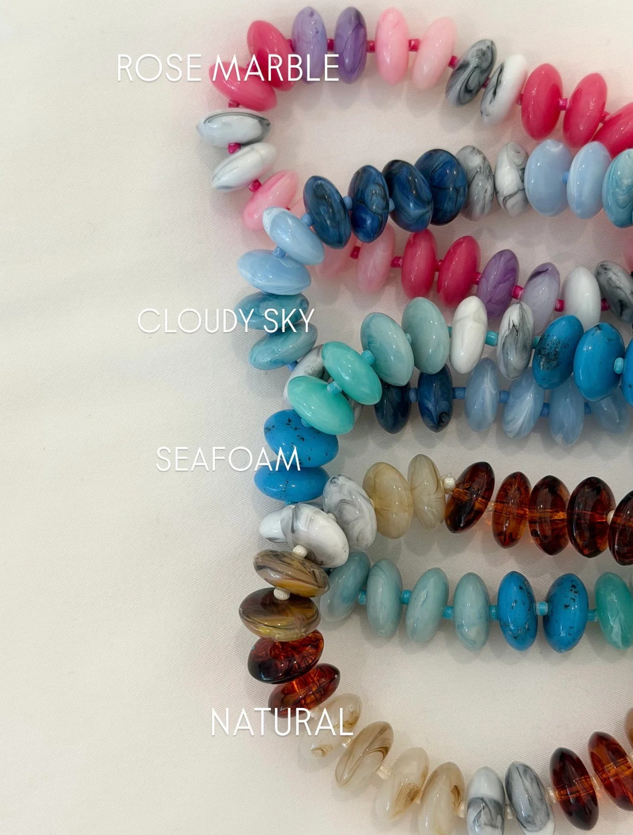 Color Splash Beaded Bracelet | 4 Colors Available - Image 3