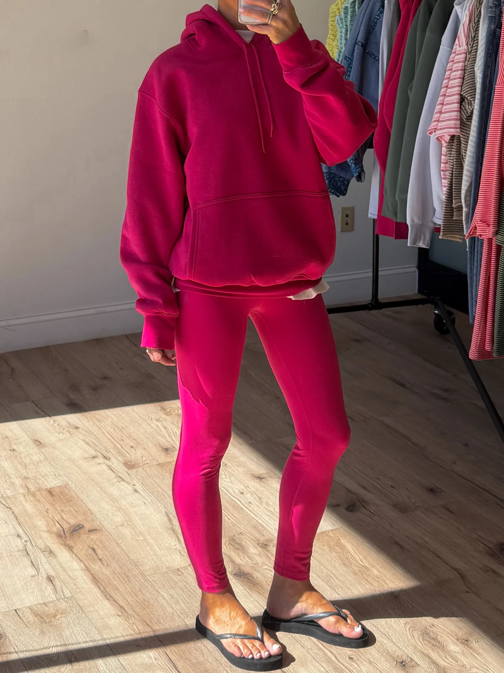 Soft Compression Crossover Leggings | Wildberry - Image 3