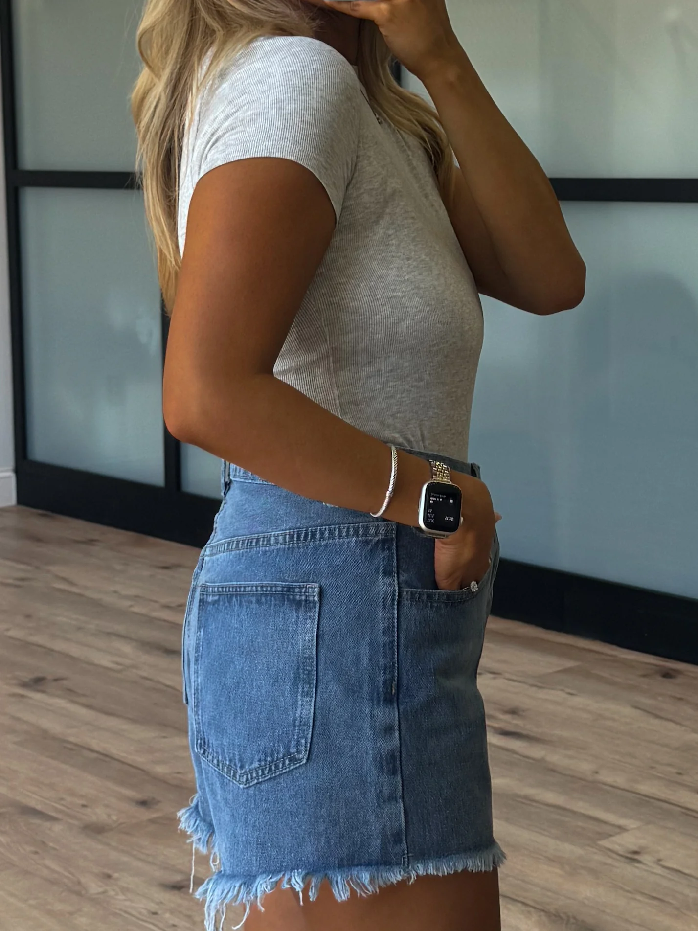Conley Denim Shorts | Dark Wash | +Plus Available - Image 6