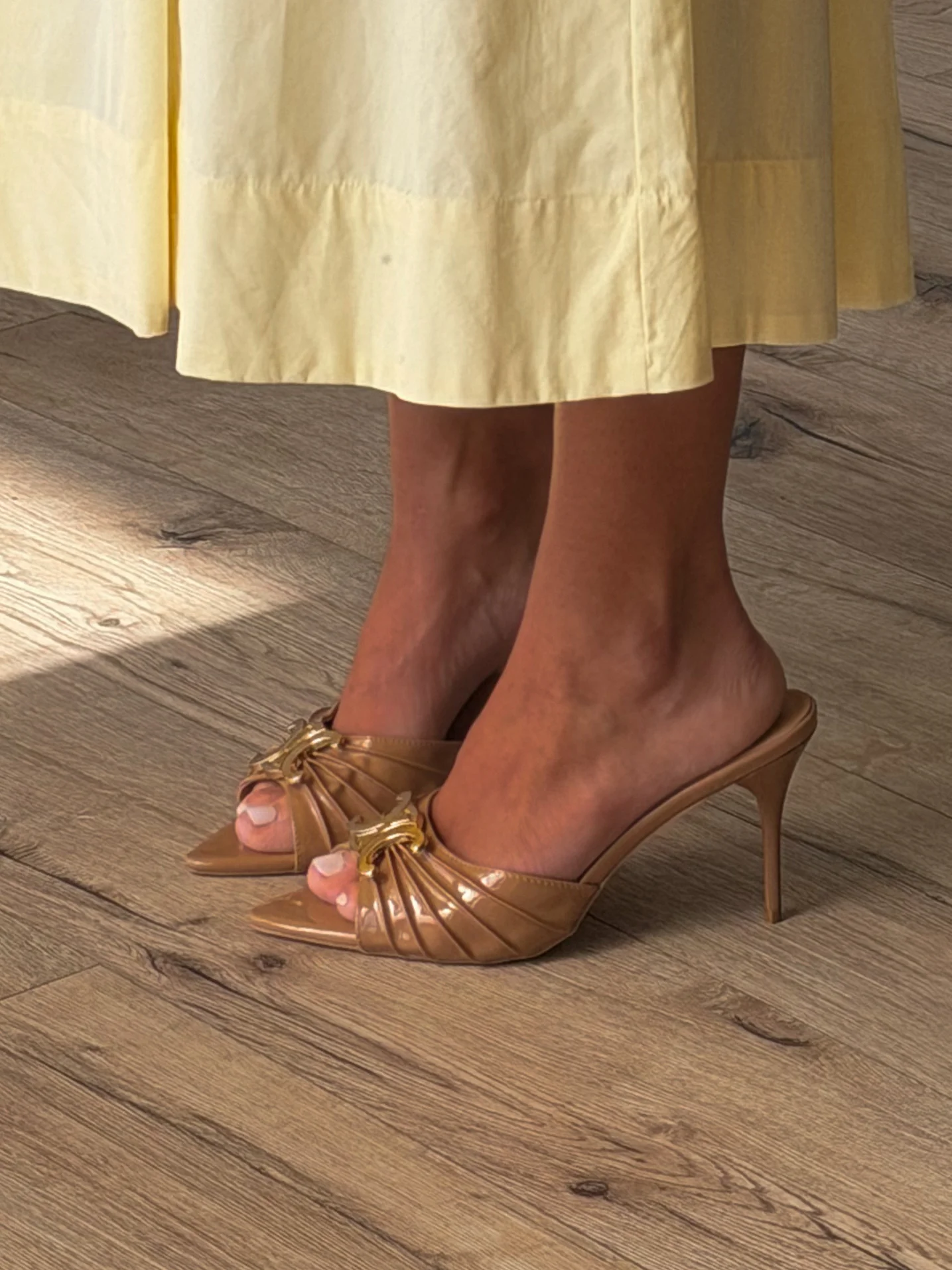 Cassida Open Toe Heels - Image 3