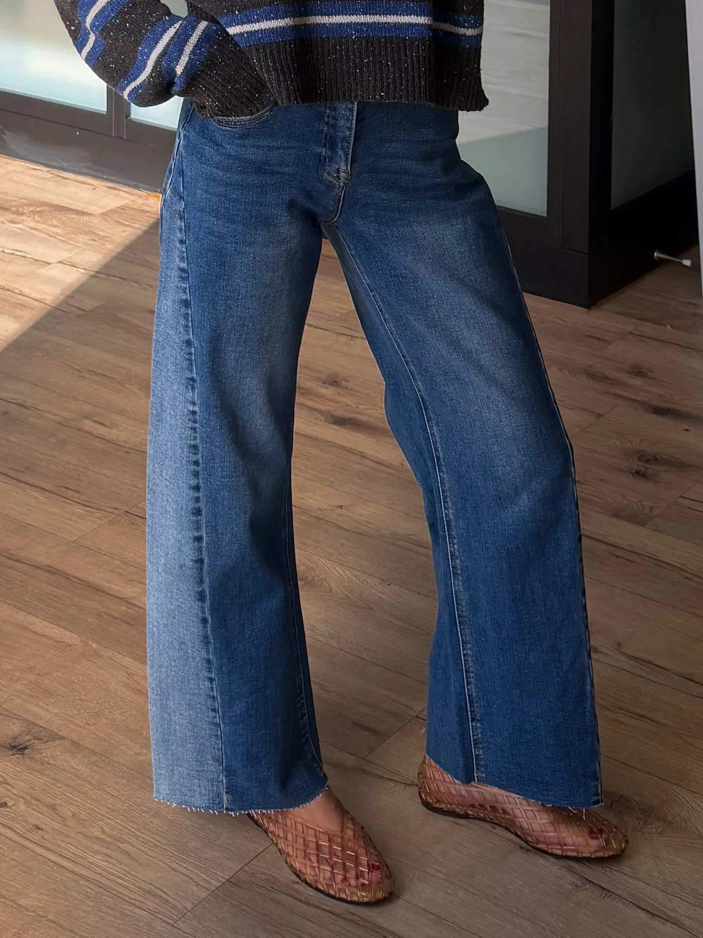 Daze Out Contrast Wide-Leg Jeans | +Plus Available - Image 3