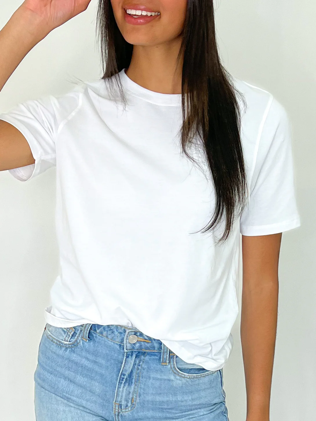 Double Time Tee | White | RESTOCK - Image 8