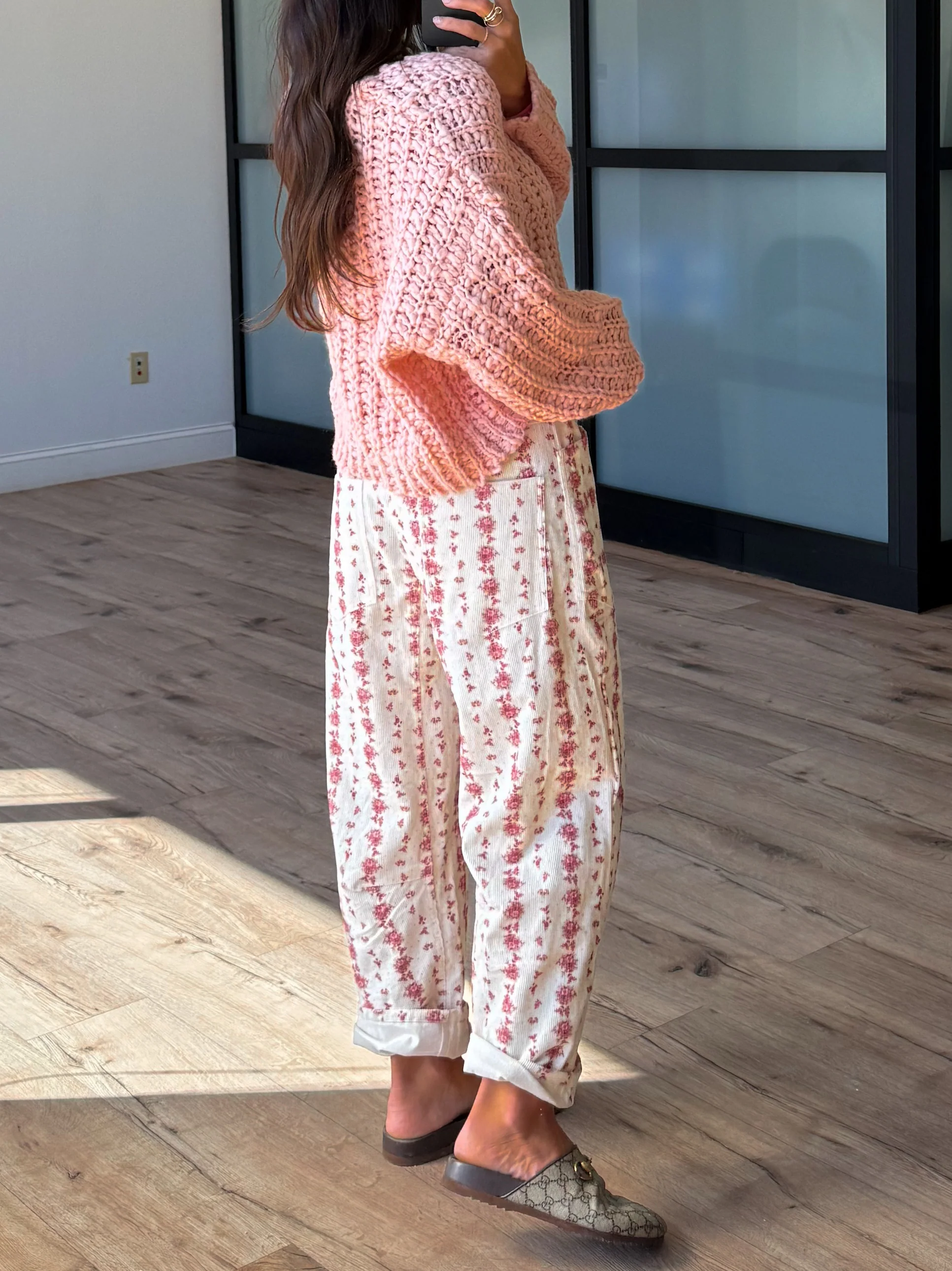 Dylan Chunky Knit Sweater | Blush - Image 6