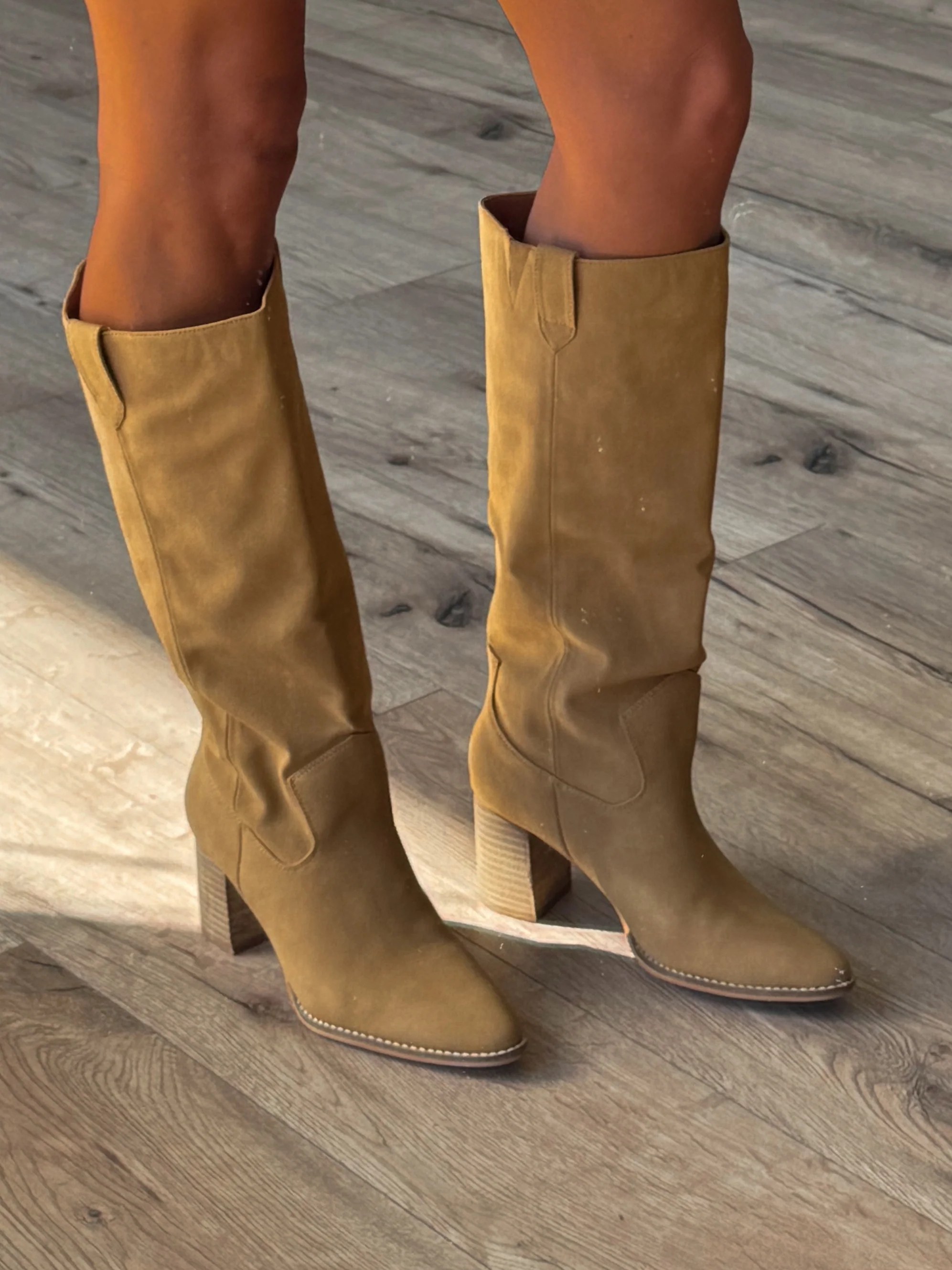 Eastwick Mid-Knee Boot | Camel - Image 3