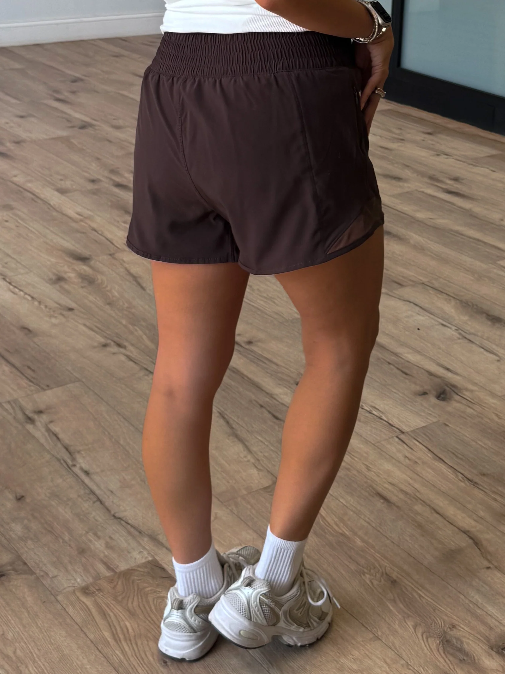 Hot Shot Active Shorts | Espresso | +Plus Available - Image 3