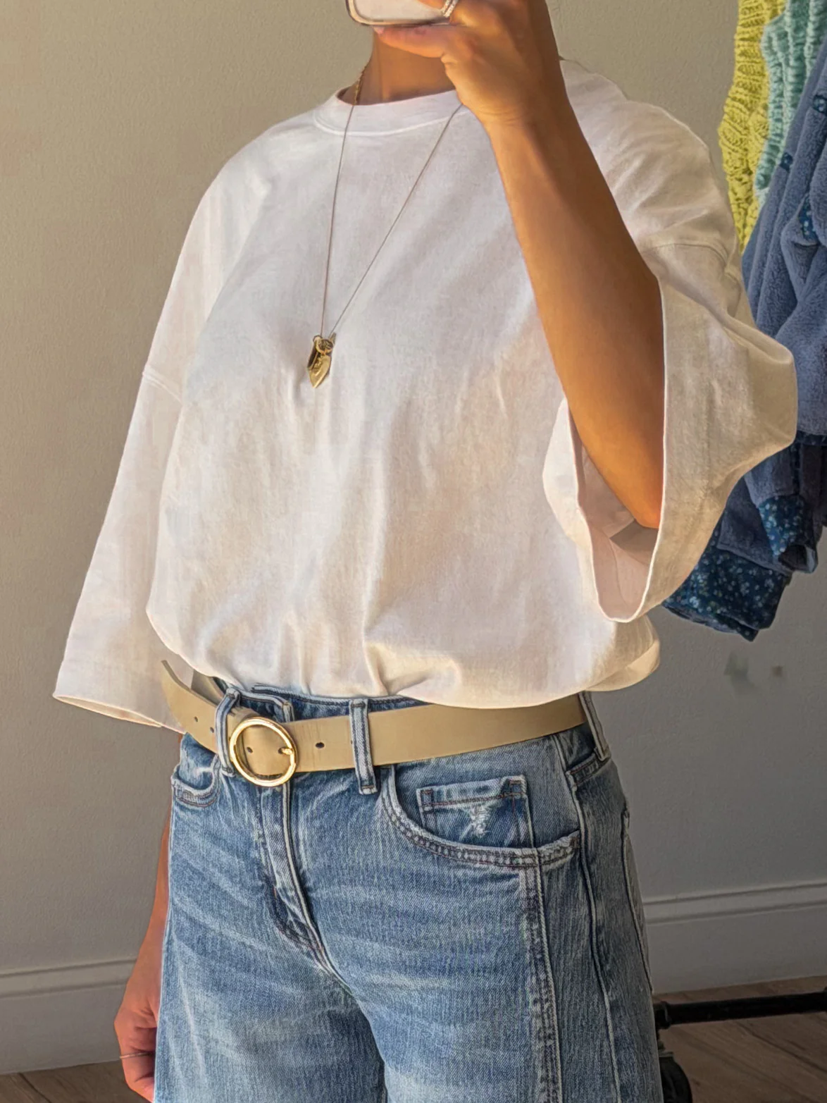 Jude Oversized Tee | White - Image 2