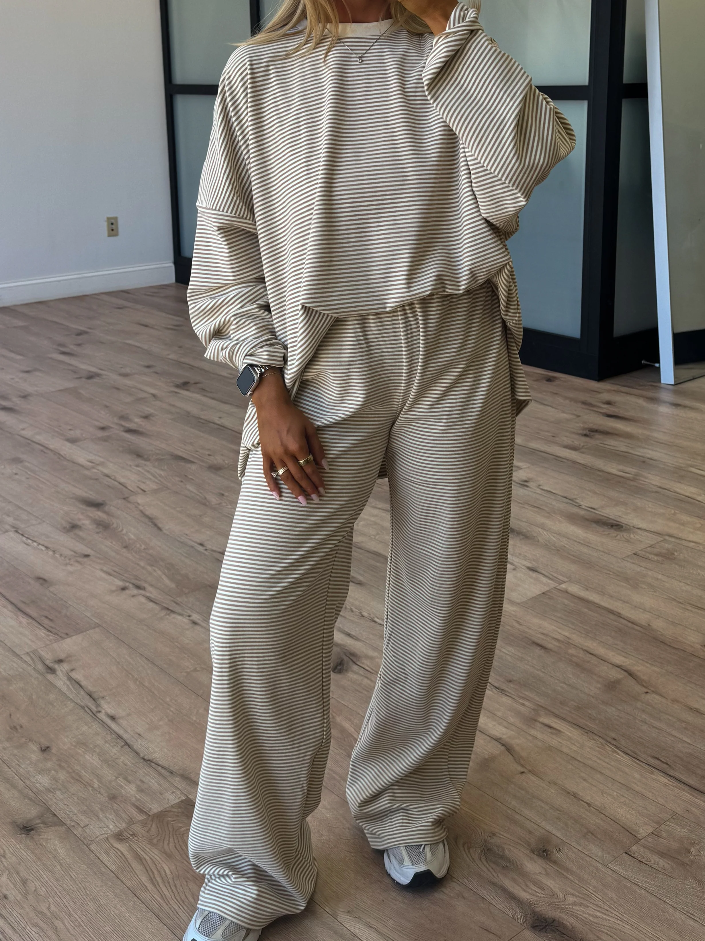 Just Lounging Knit Pullover | Natural | RESTOCK - Image 7