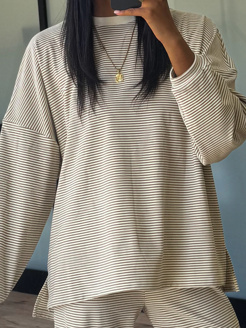 Just Lounging Knit Pullover | Natural | RESTOCK - Image 9