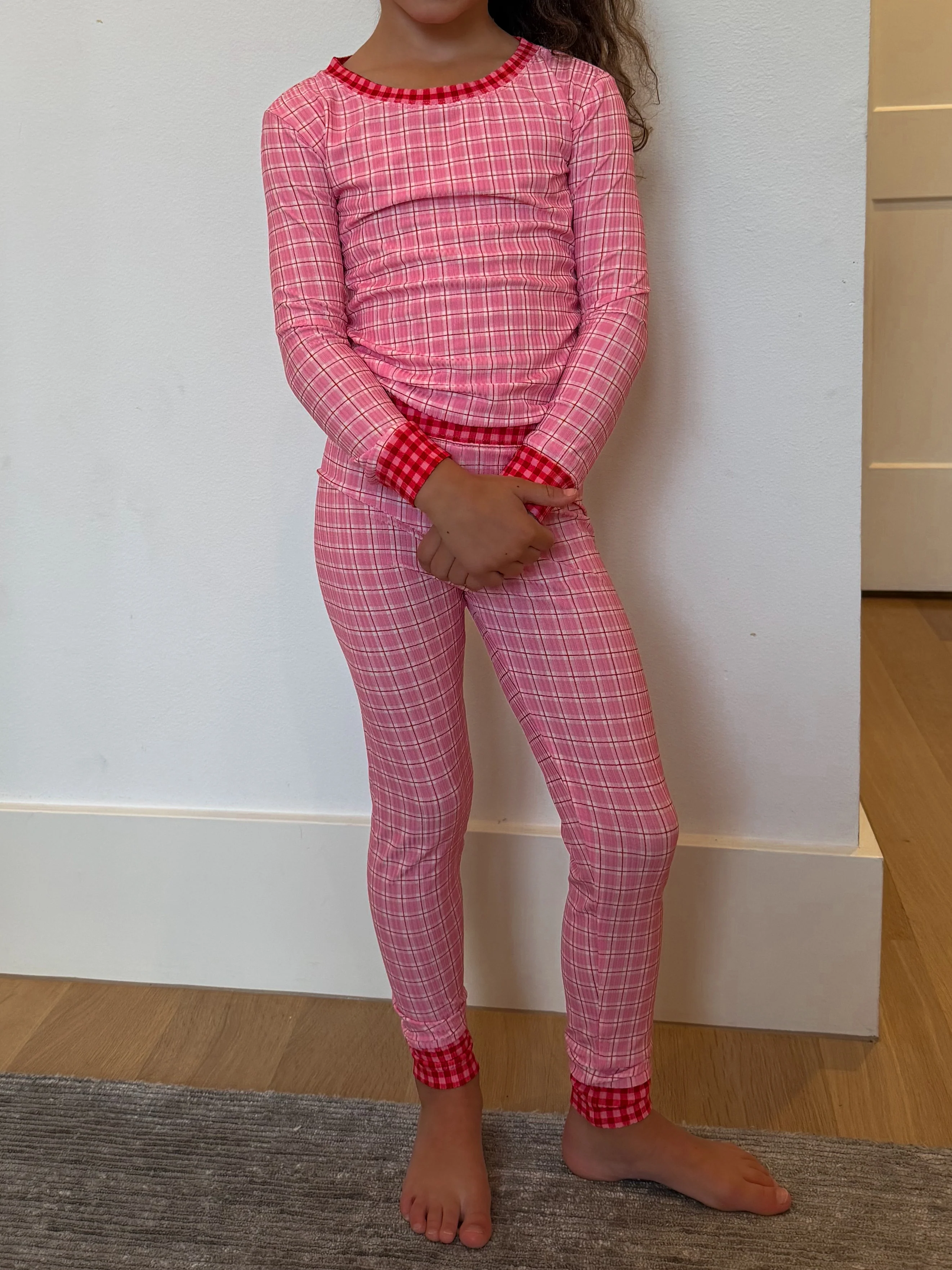 Kids Pink Picnic Two-Piece Set | Tiny Talulah - Image 5