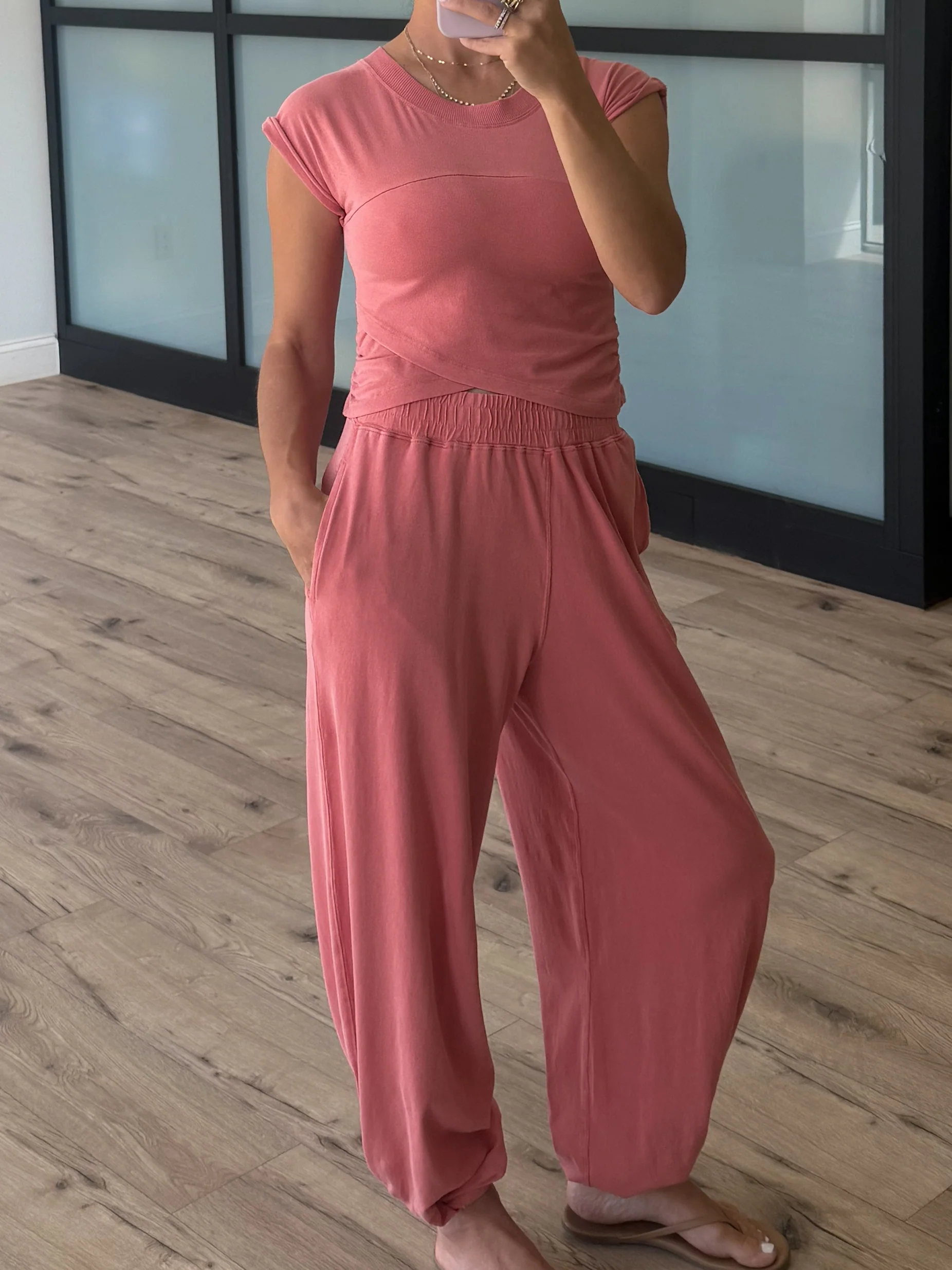 Kinetic Tulip Two Piece Set | Rose