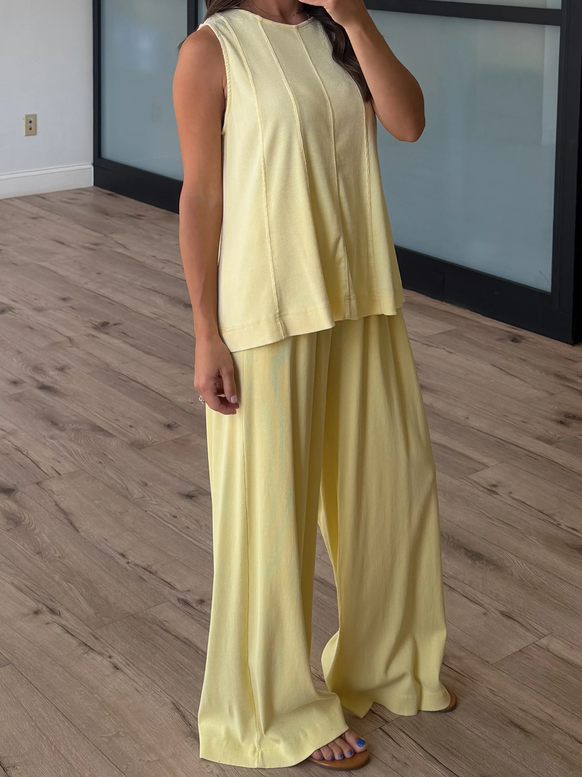 La Jolla Two Piece Pant Set | Daisy - Image 2