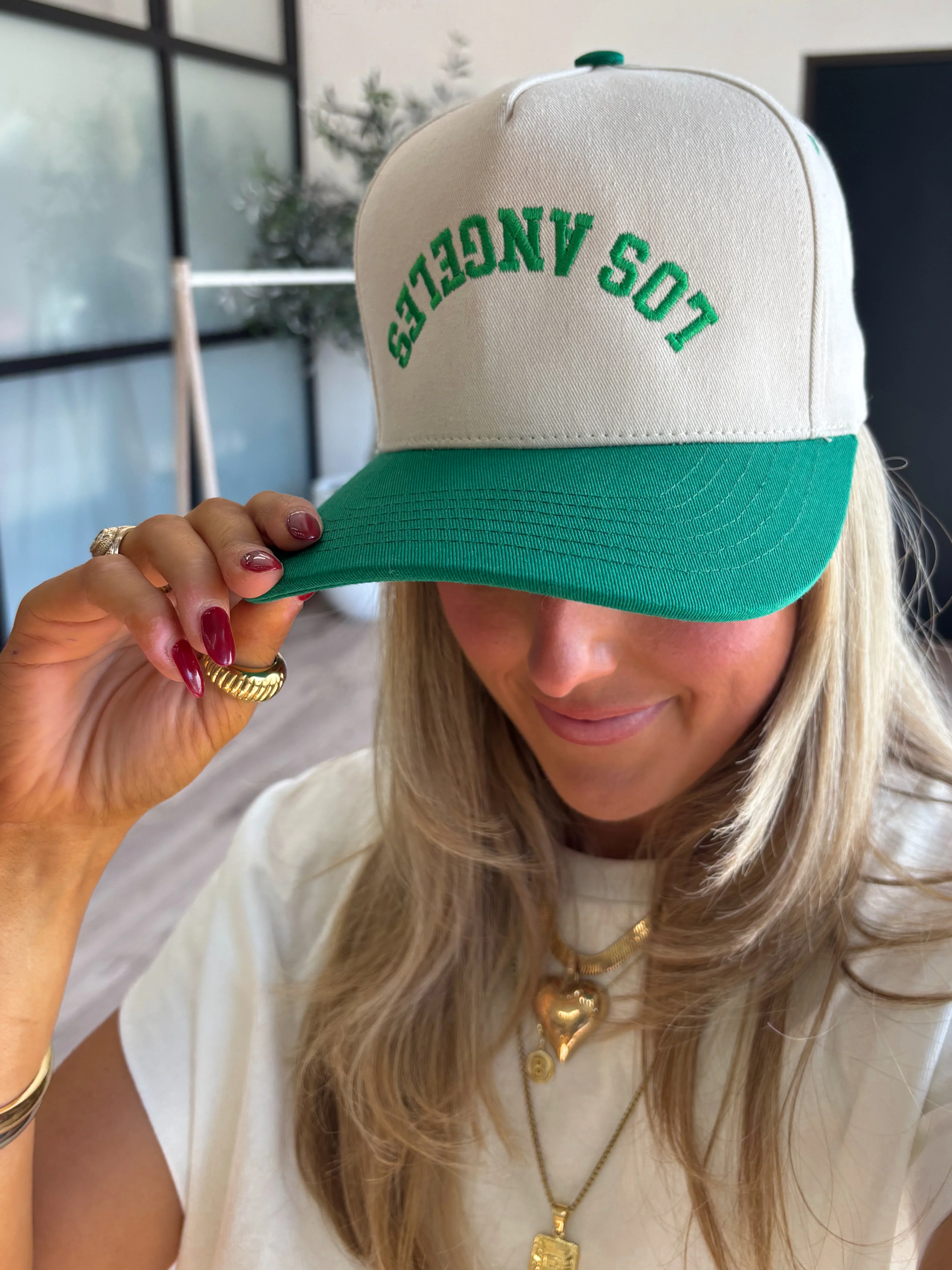 Canvas Cap | Los Angeles | 2 Colors Available | FINAL SALE - Image 3