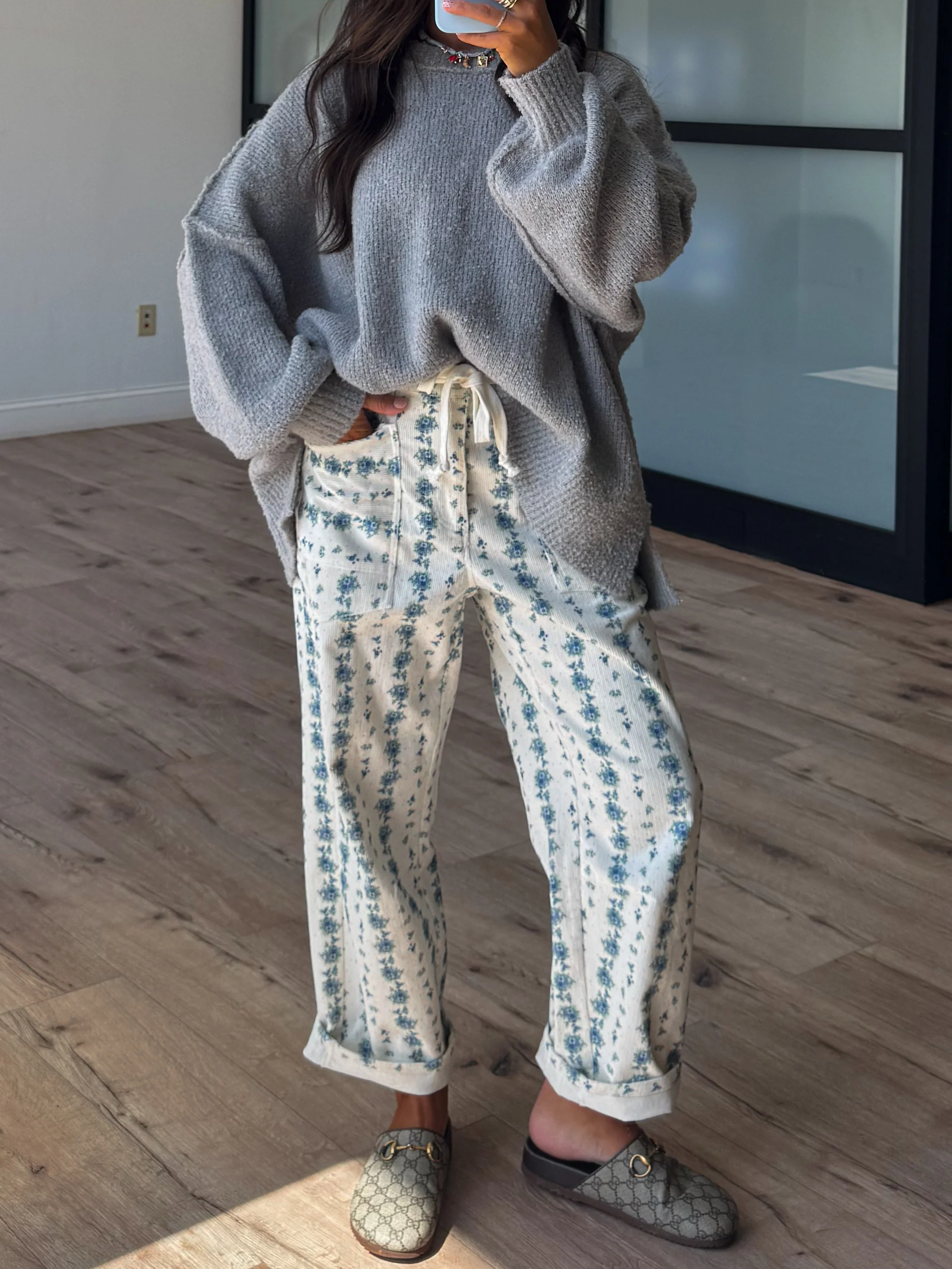 Lev Textured Sweater | Grey | +Plus Available | RESTOCK - Image 3
