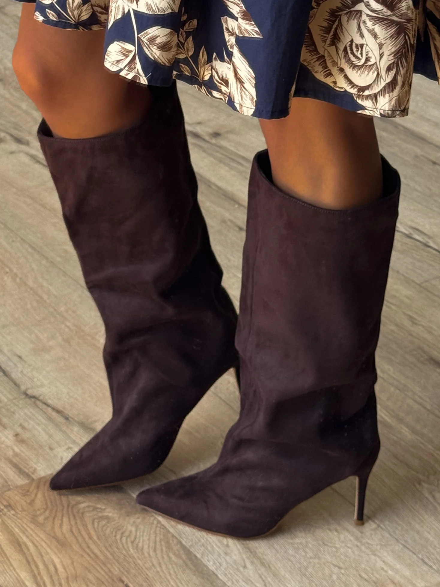 Lexington Knee High Boots | Chocolate - Image 3