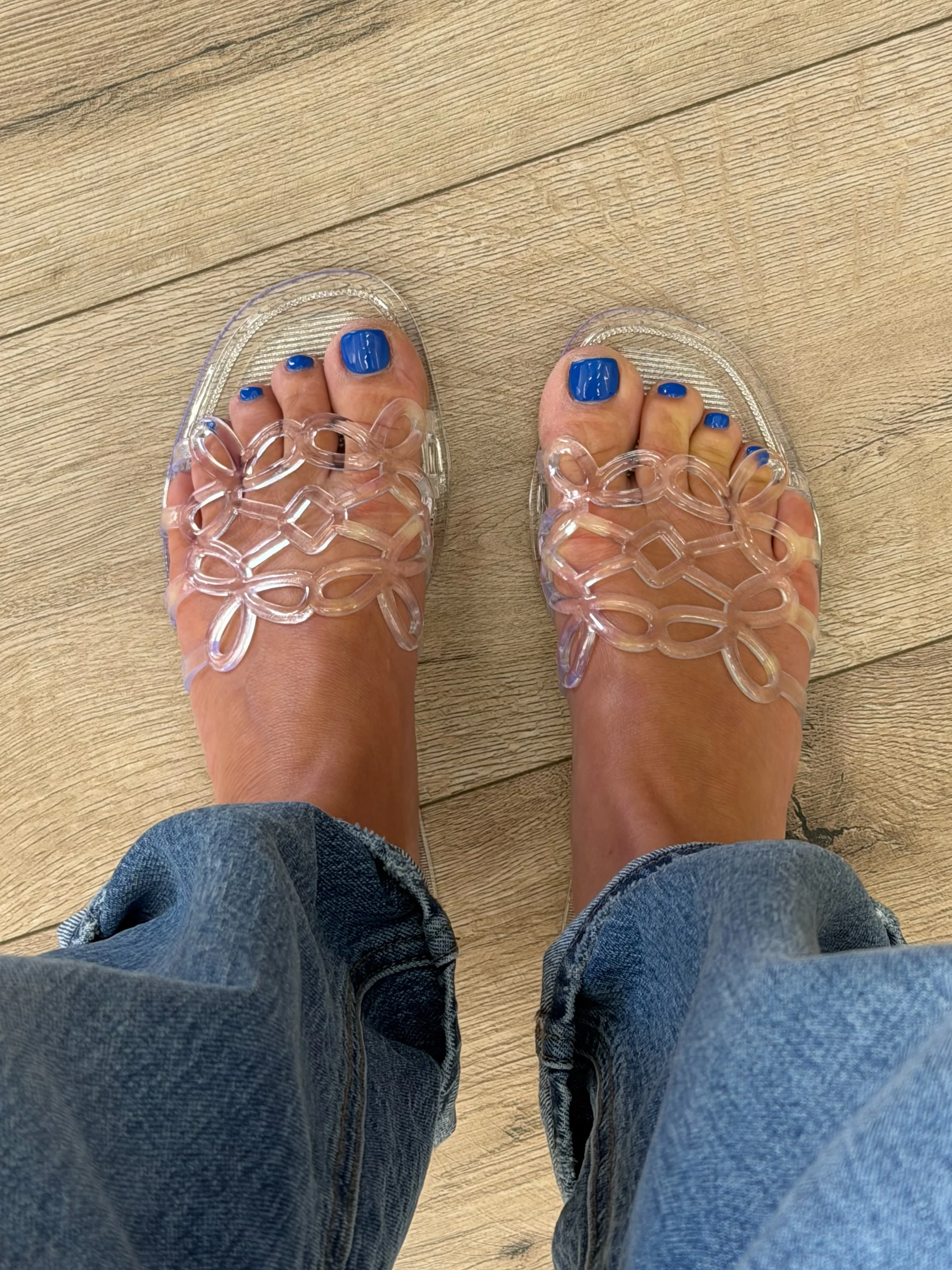 Lotus Jelly Slides | Clear - Image 2
