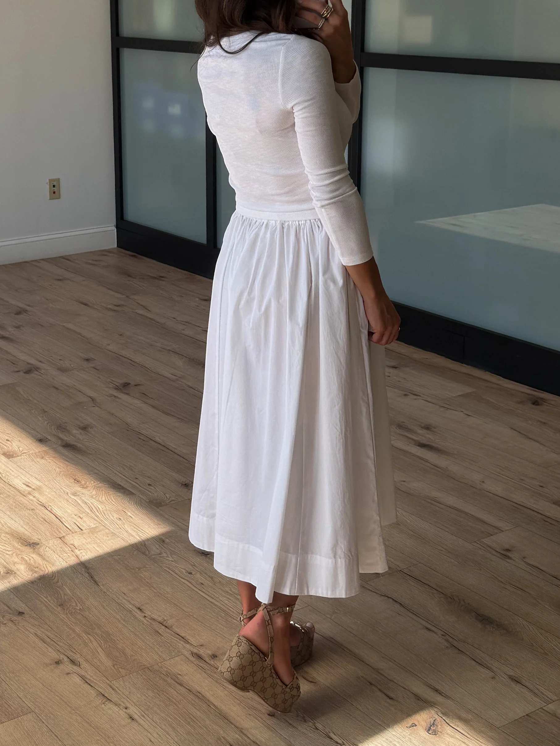 Meant To Be Button-Front Top | White - Image 6