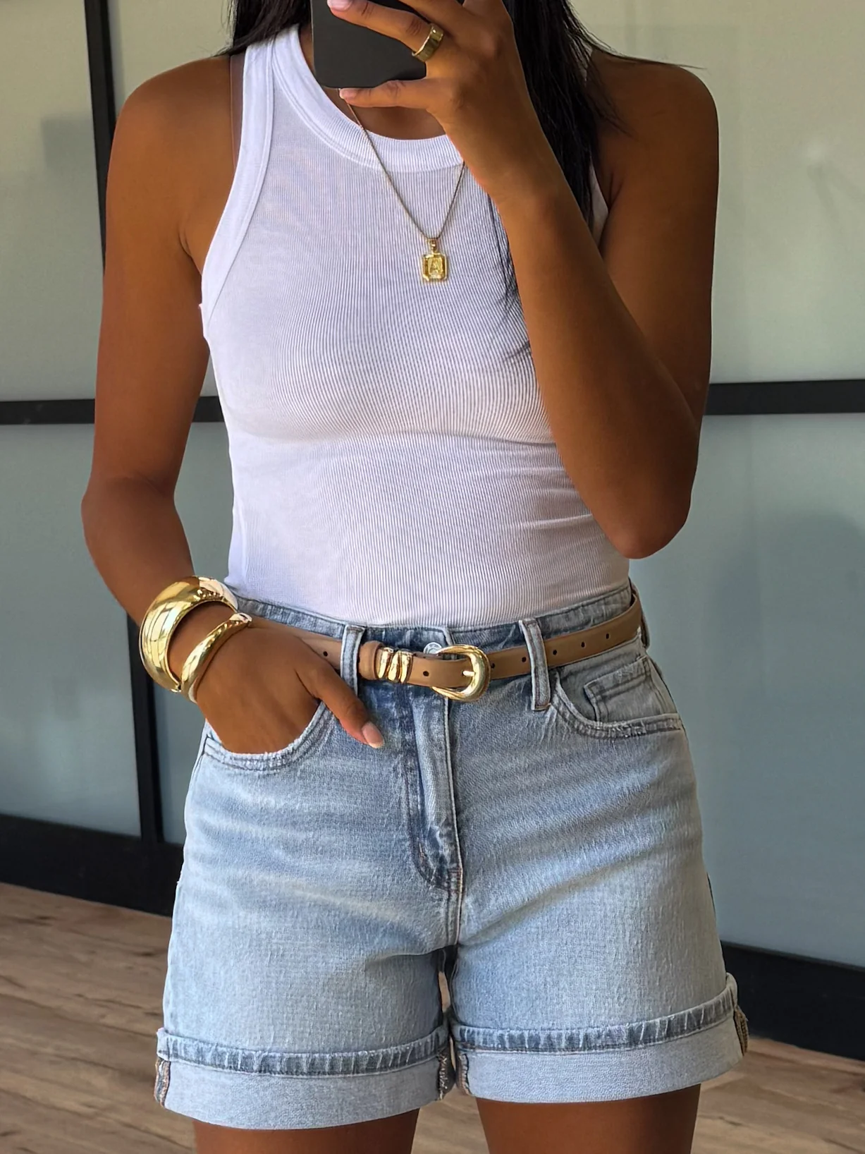 Mom Denim Shorts | RESTOCK - Image 10