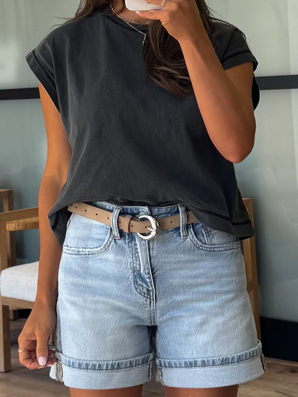 Mom Denim Shorts | RESTOCK - Image 15