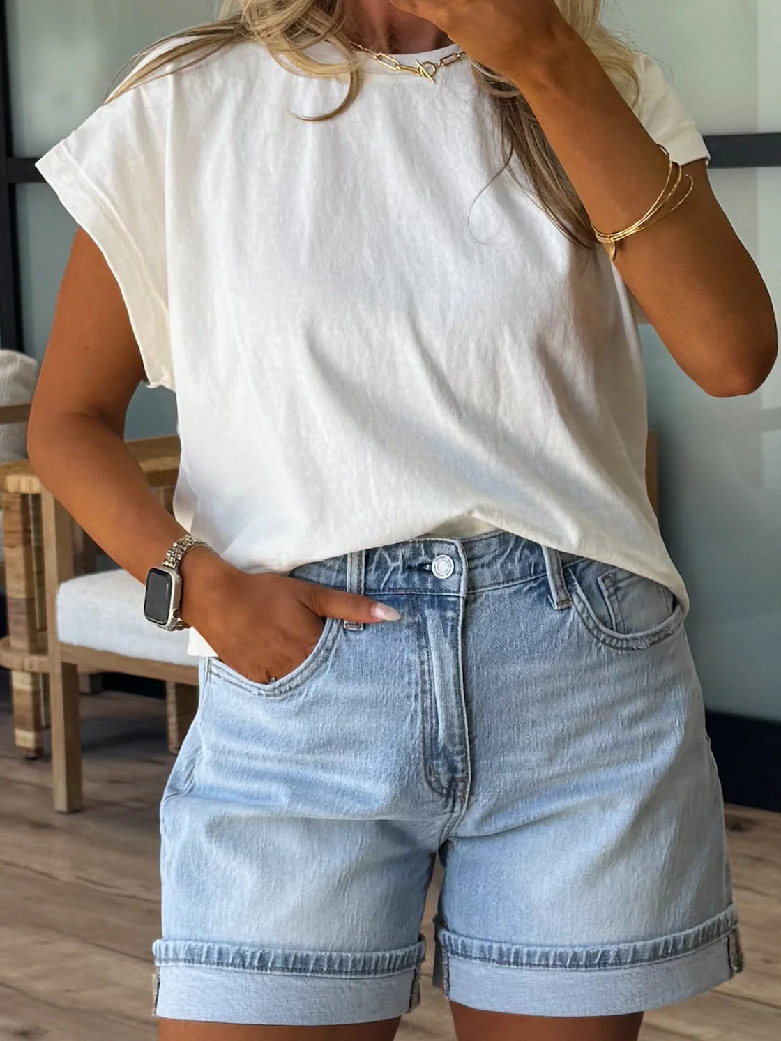 Mom Denim Shorts | RESTOCK - Image 18