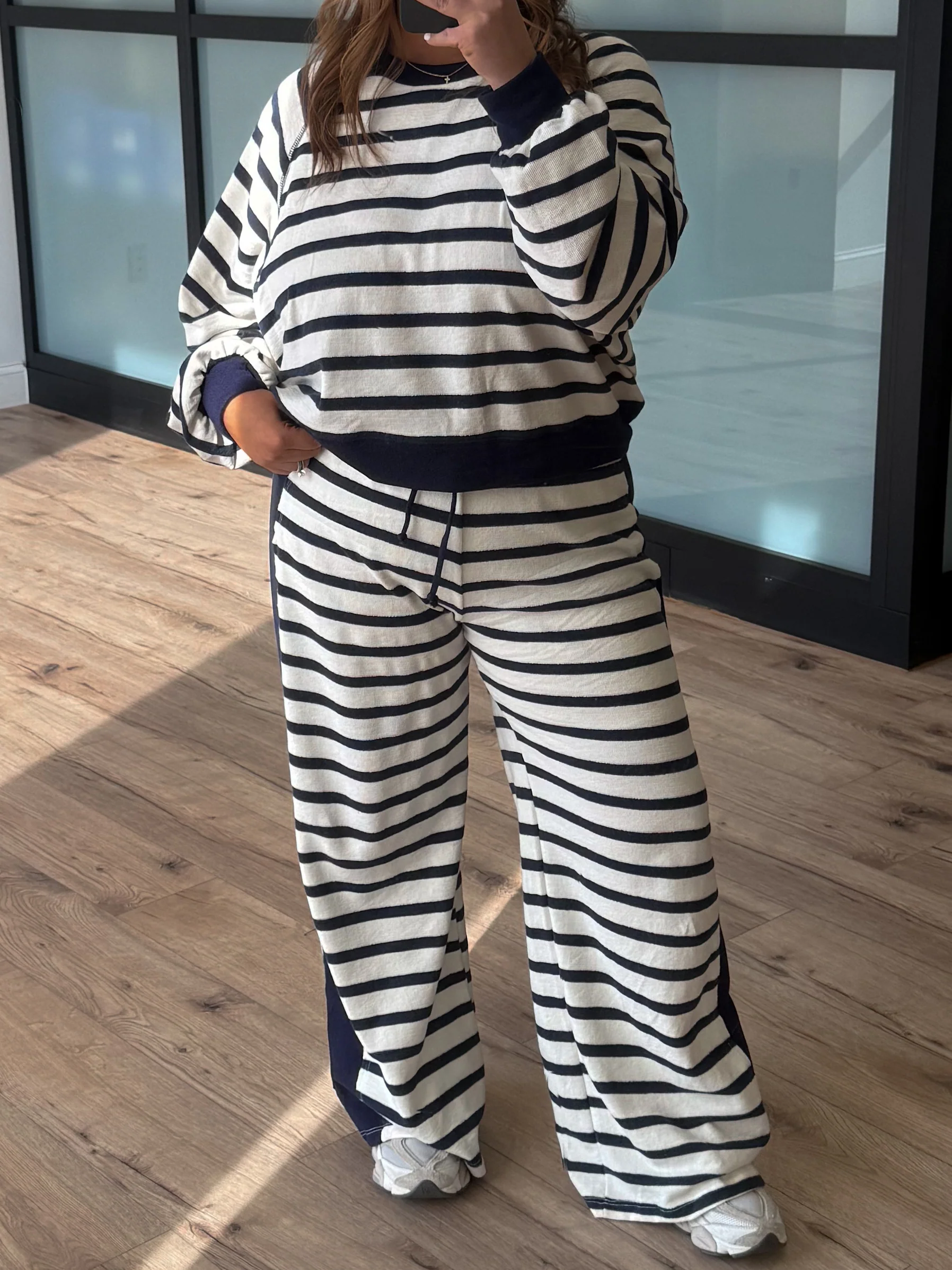 Naval Ribbed Lounge Pants - Image 5