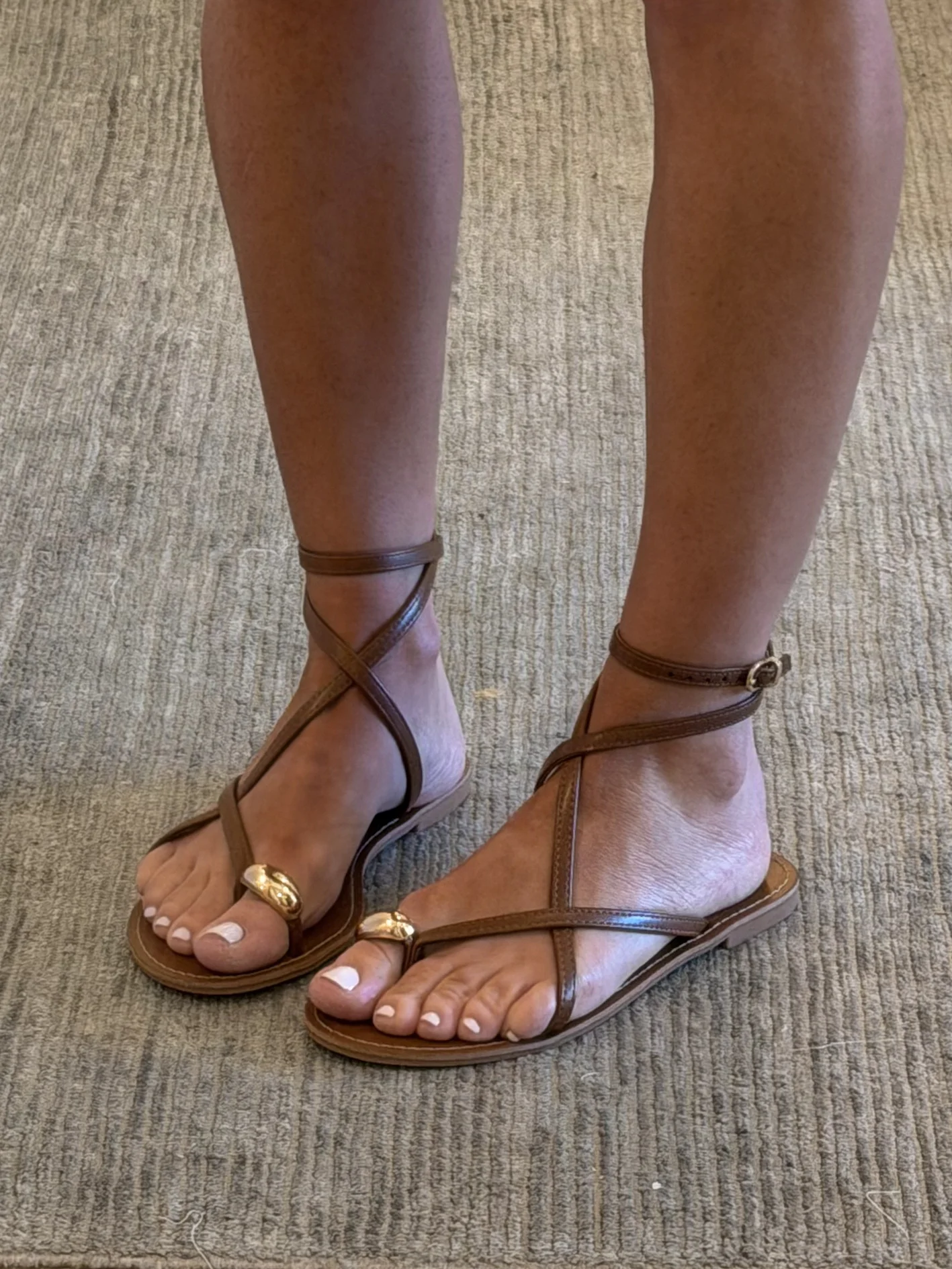 Odyssey Wrap Sandal | Tan - Image 4