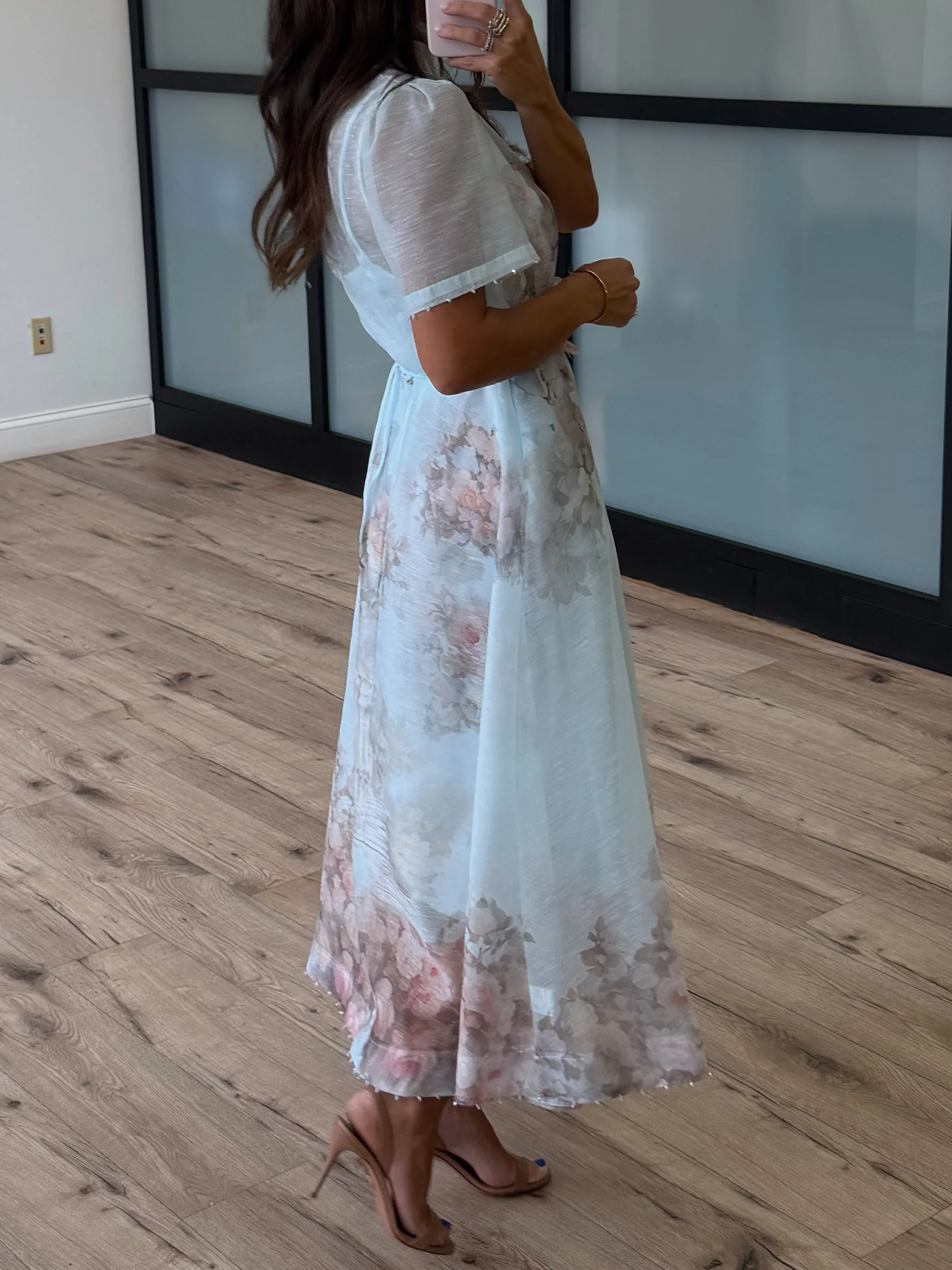 Sky Garden Midi Dress - Image 2