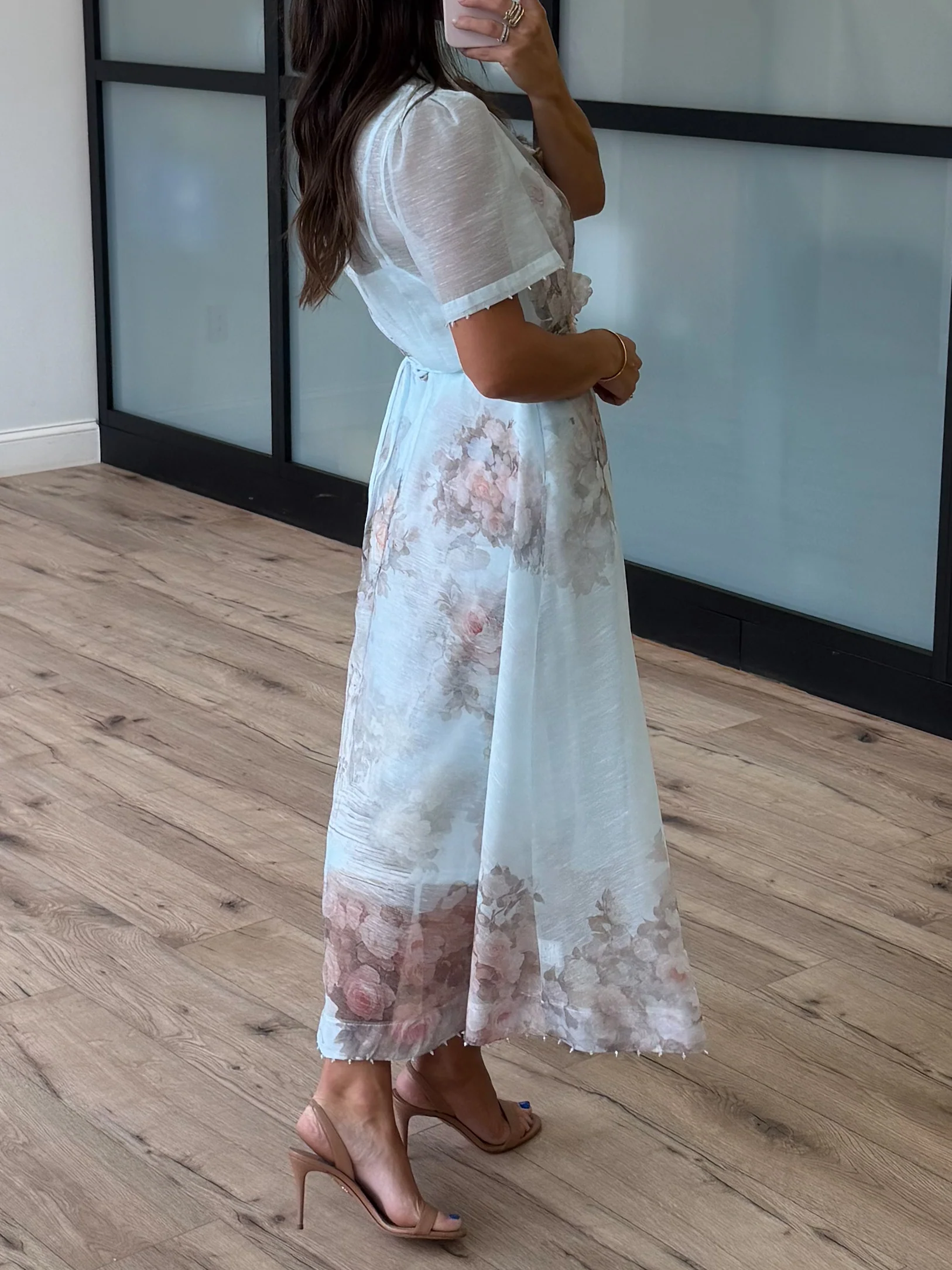 Sky Garden Midi Dress - Image 3