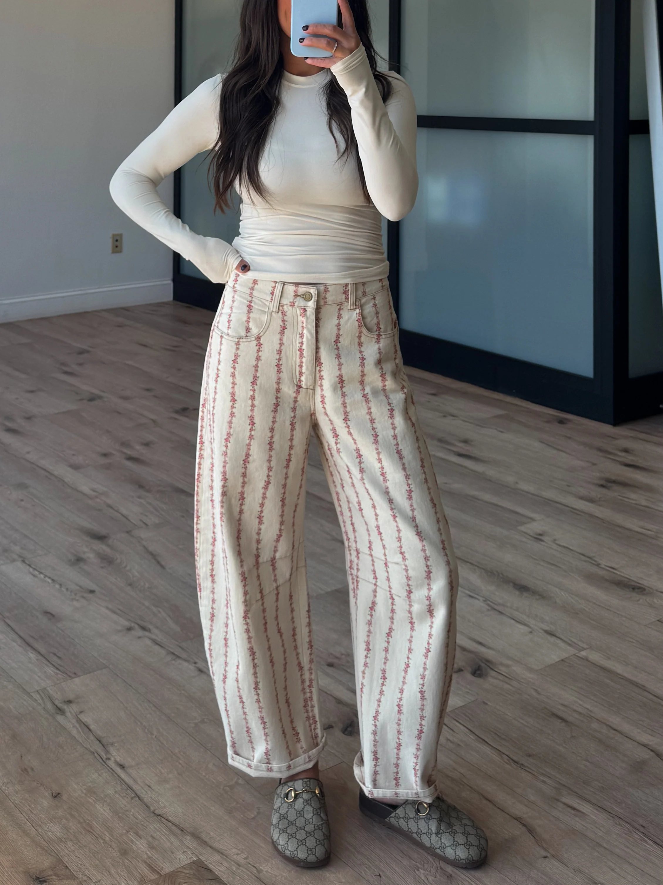 Petunia Barrel Jeans | Pink - Image 3
