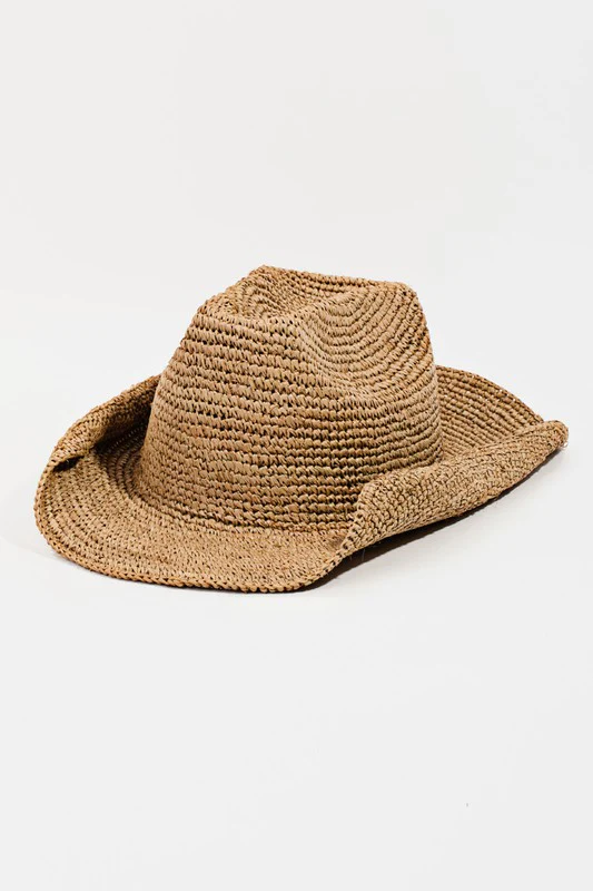 Raffia Cowgirl Hat | 2 Colors | SAND RESTOCK - Image 10