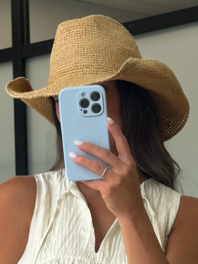 Raffia Cowgirl Hat | 2 Colors | SAND RESTOCK - Image 3