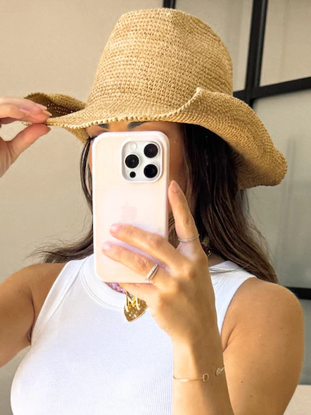 Raffia Cowgirl Hat | 2 Colors | SAND RESTOCK - Image 5