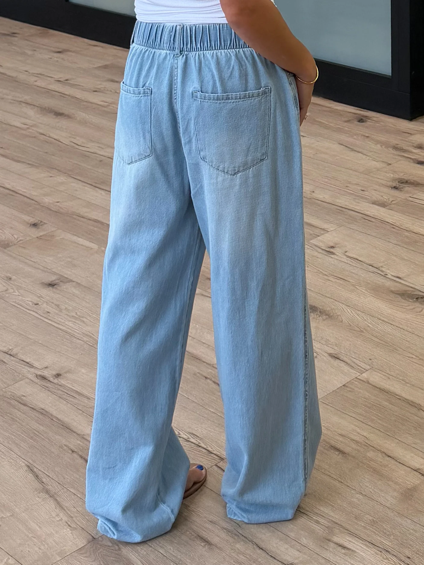 Reid Wide-Leg Drawstring Pants | +Plus Available - Image 3
