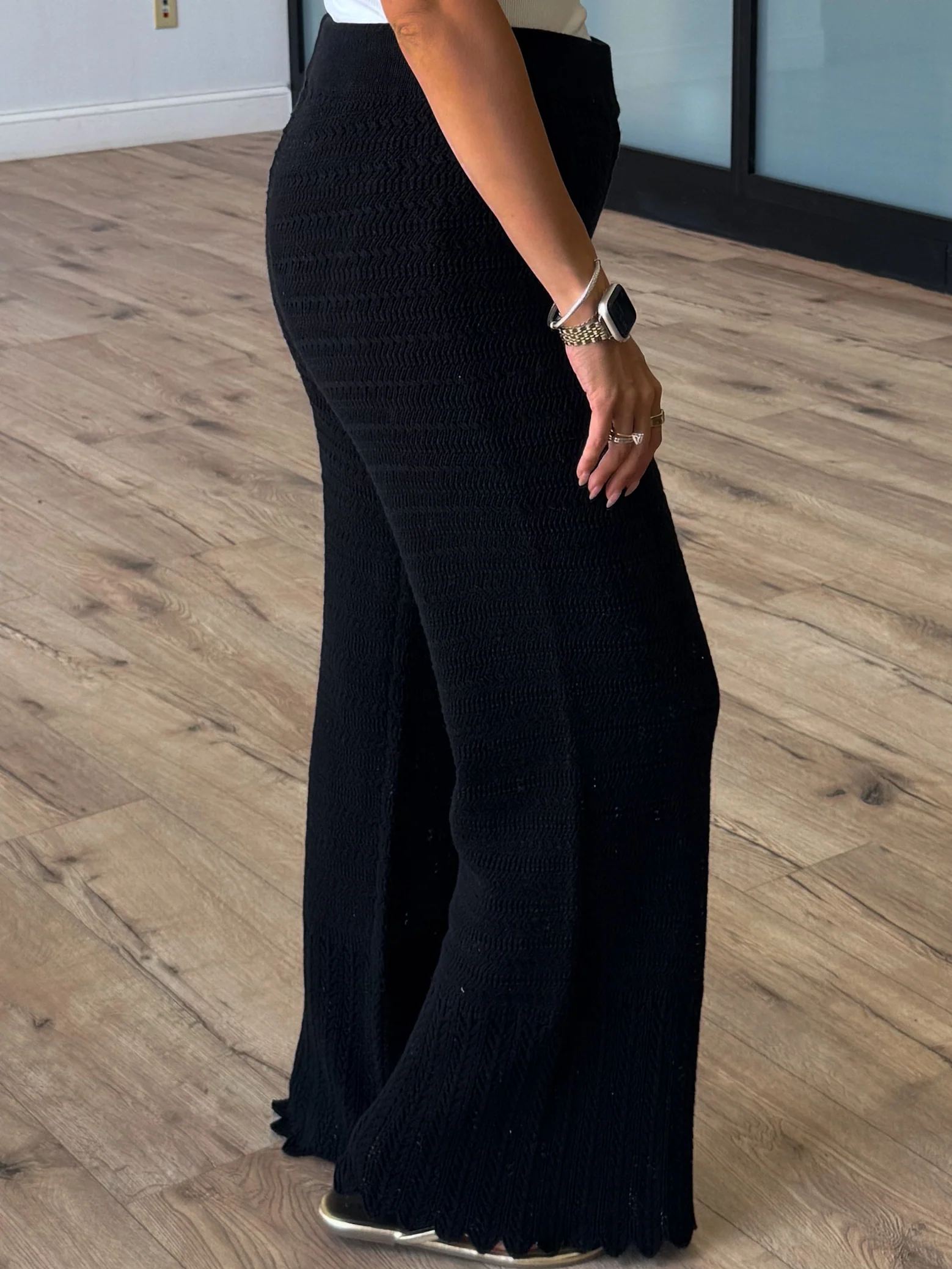 Ritzy Crochet Knit Pants - Image 4