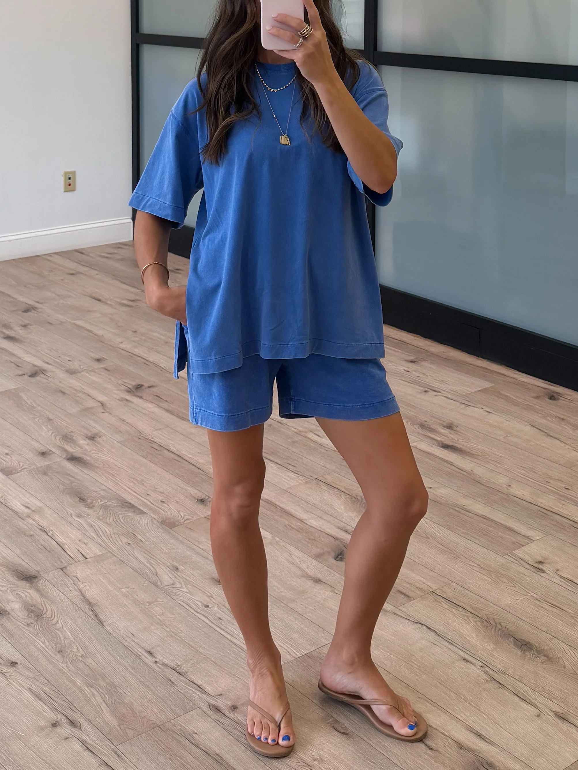 Roam Tee + Shorts Set | Deep Tide - Image 4