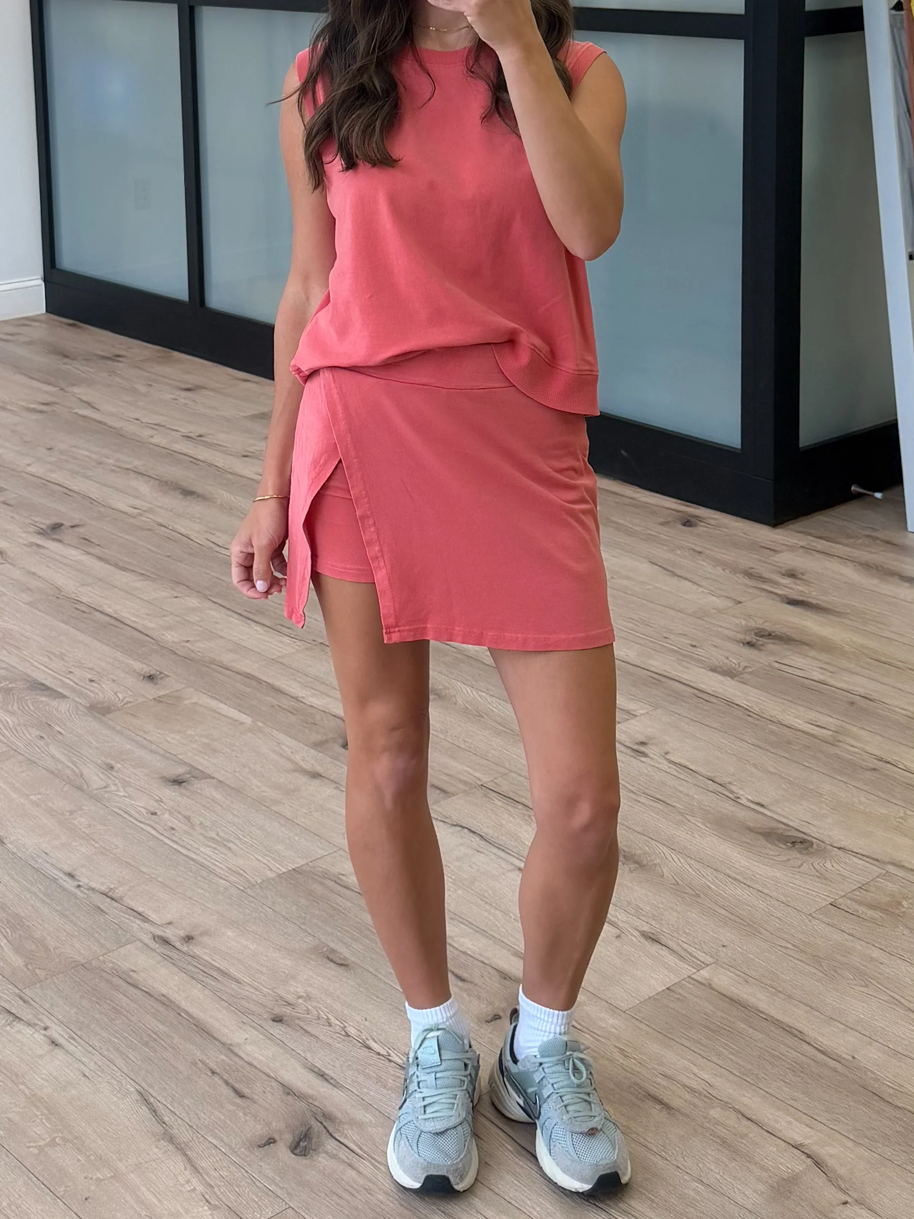 Runner Up Skort Set | Rose - Image 4